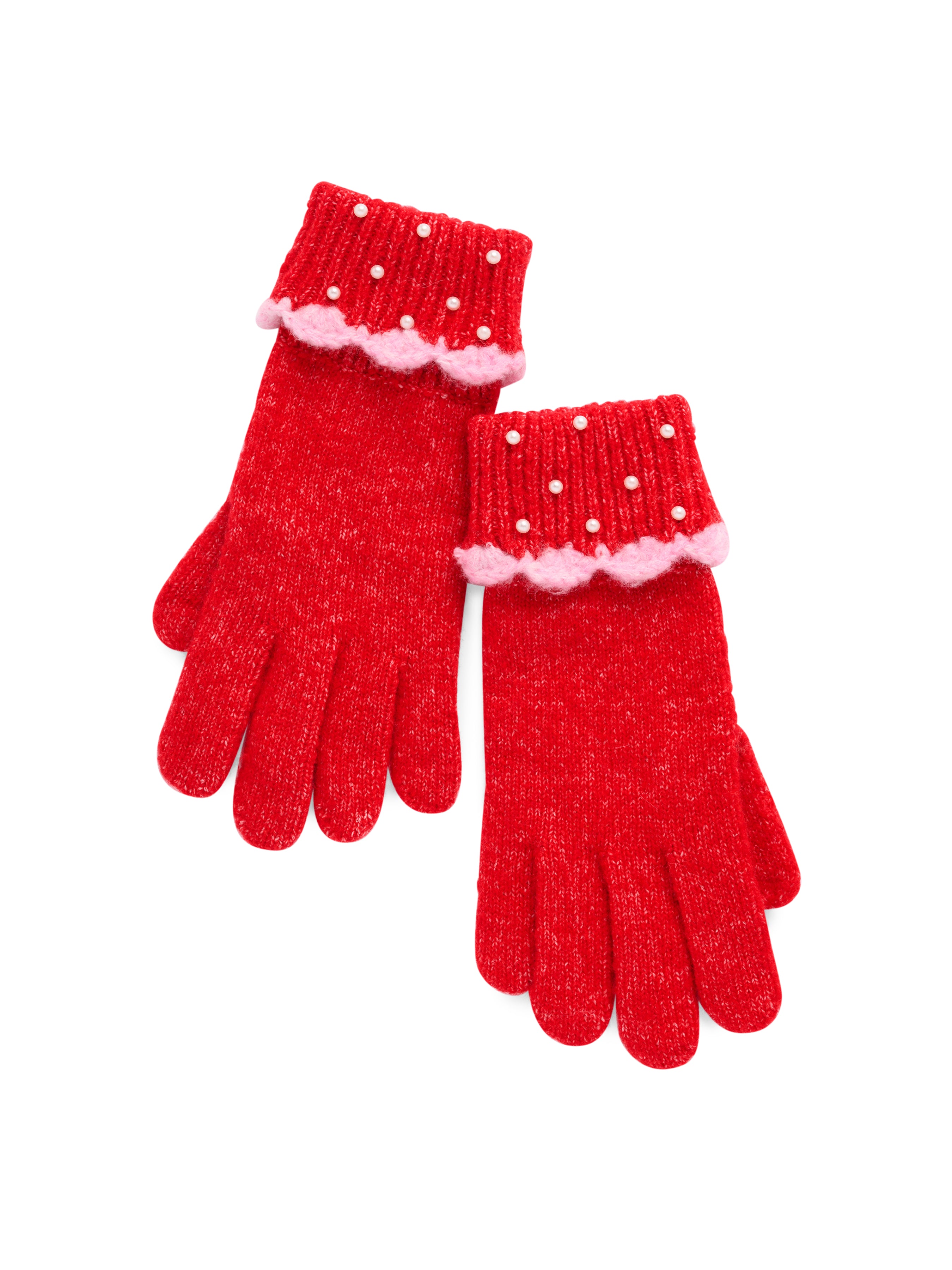 Shiraleah Mila Touchscreen Gloves RED / OS
