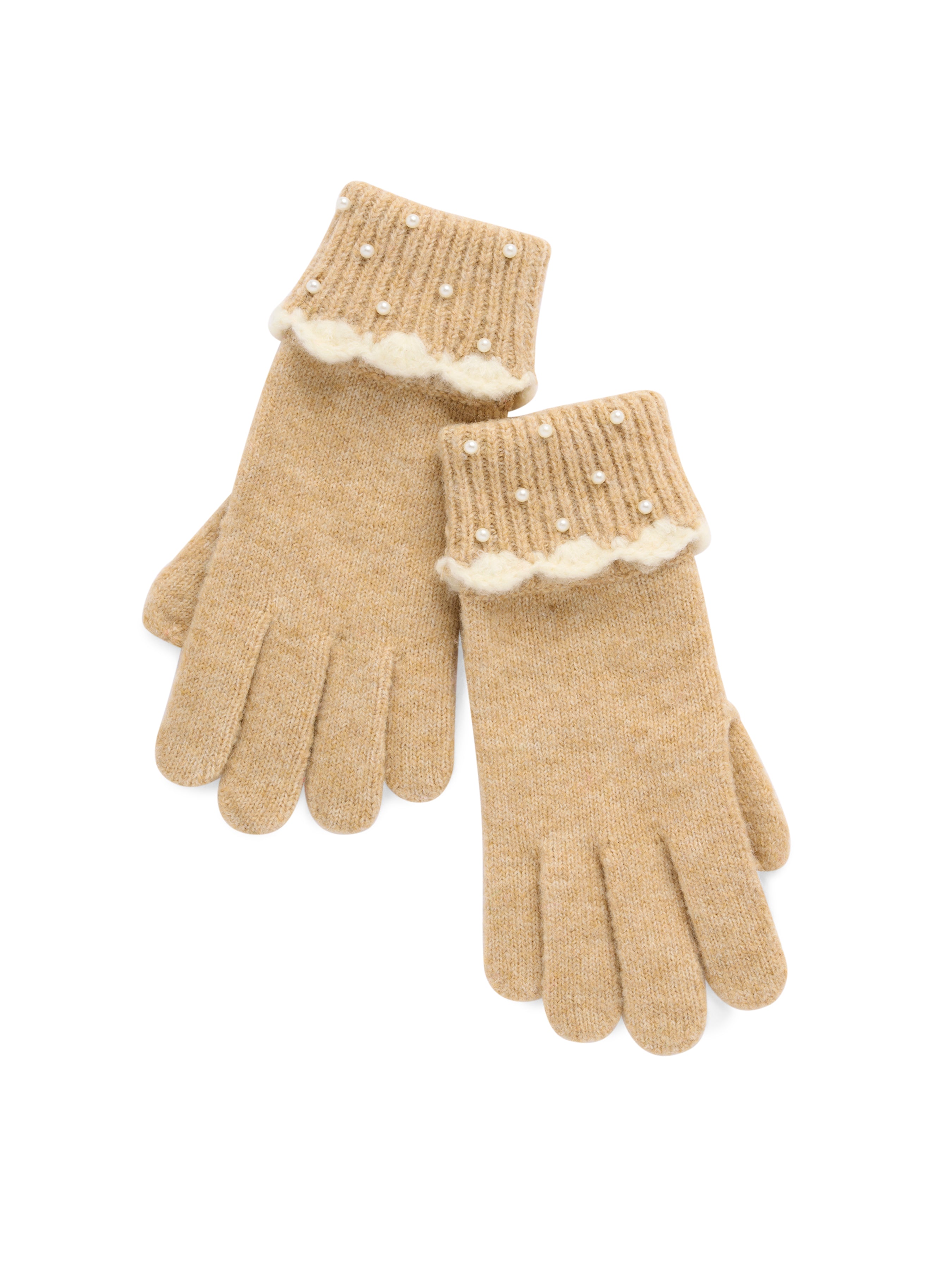 Shiraleah Mila Touchscreen Gloves TAN / OS