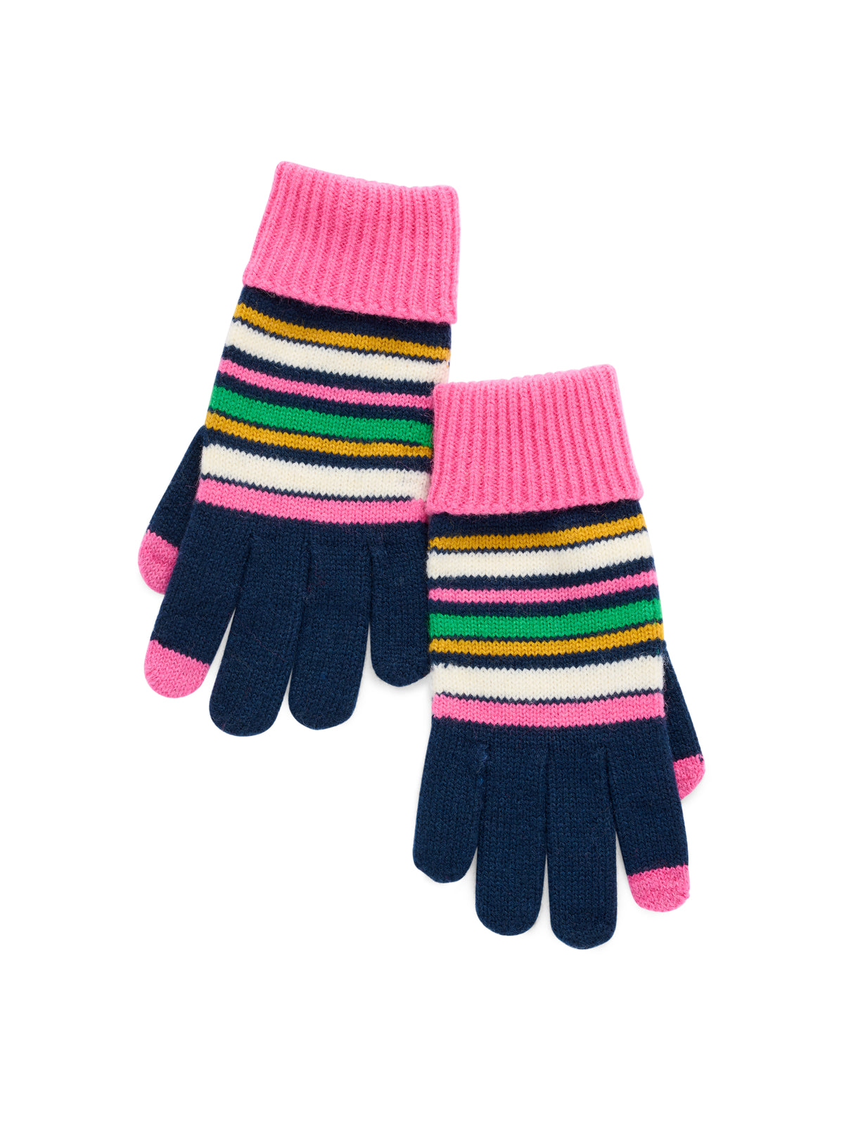Shiraleah Elle Touchscreen Gloves NAVY / OS
