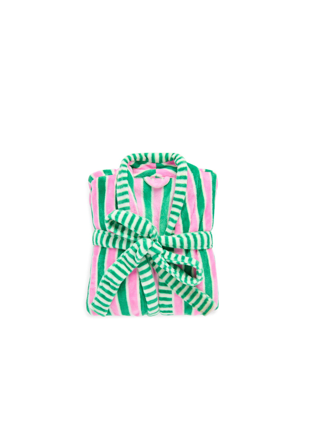 Shiraleah Holly Stripe Robe GREEN / S/M