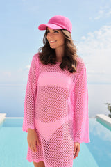 Shiraleah Miami Cover-Up, Pink