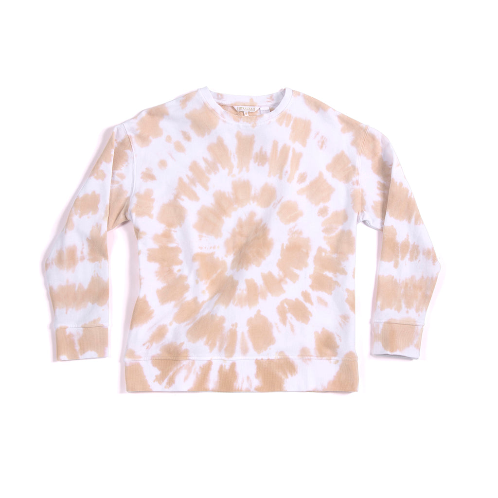 Shiraleah Cali Tie Dye Sweatshirt, Blush - FINAL SALE ONLY