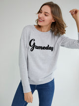 Shiraleah "Gameday" Sweatshirt, Grey