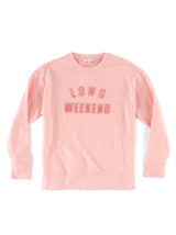Shiraleah "Long Weekend" Sweatshirt, Rose