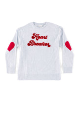 Shiraleah "Heart Breaker" Sweatshirt, Grey