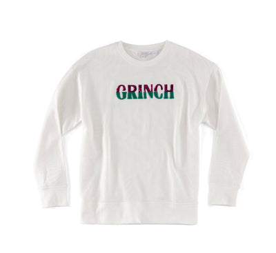 Shiraleah "Grinch" Sweatshirt, Ivory