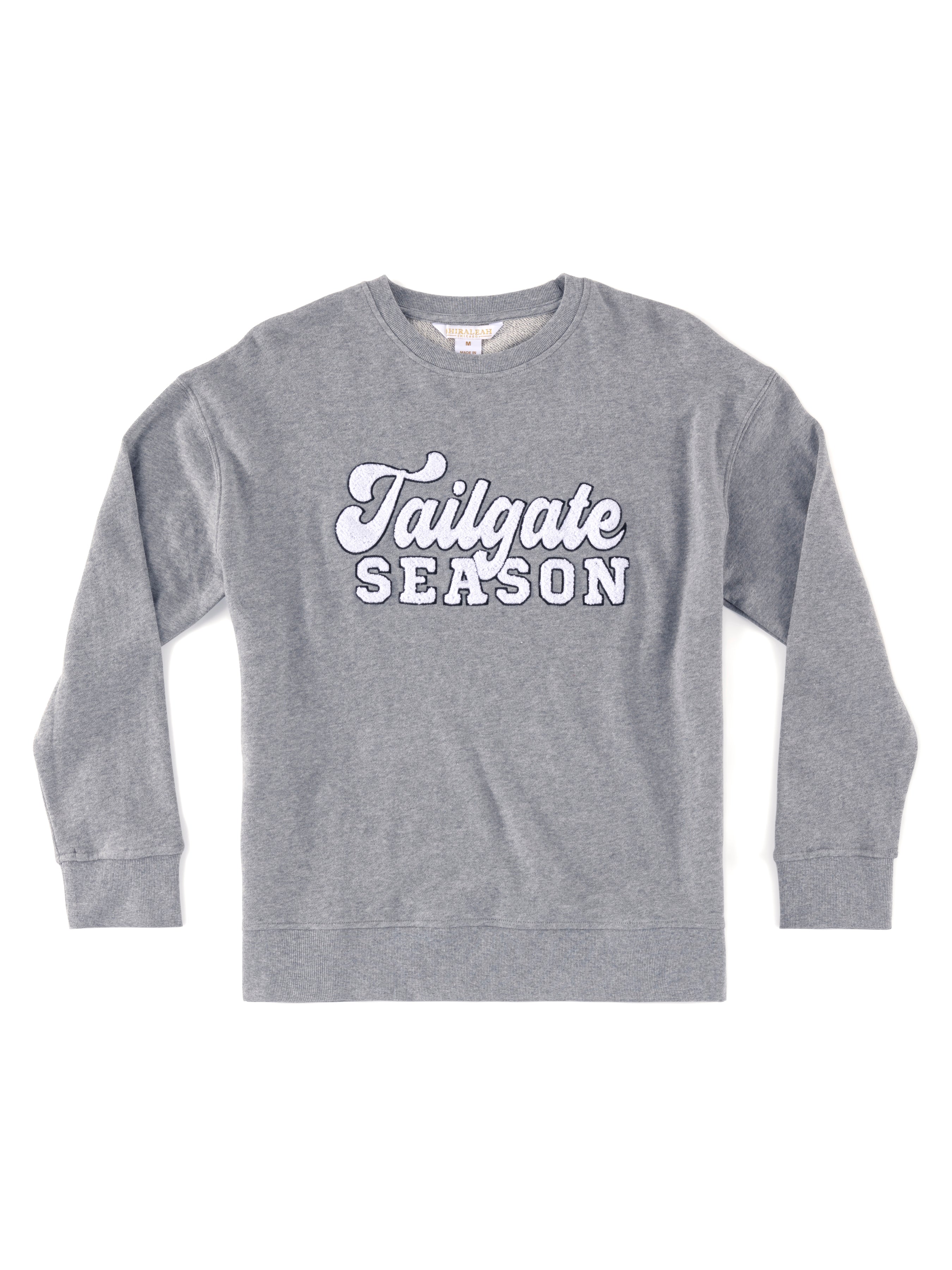 Shiraleah "Tailgate Season" Sweatshirt, Smoke SMOKE / SMALL