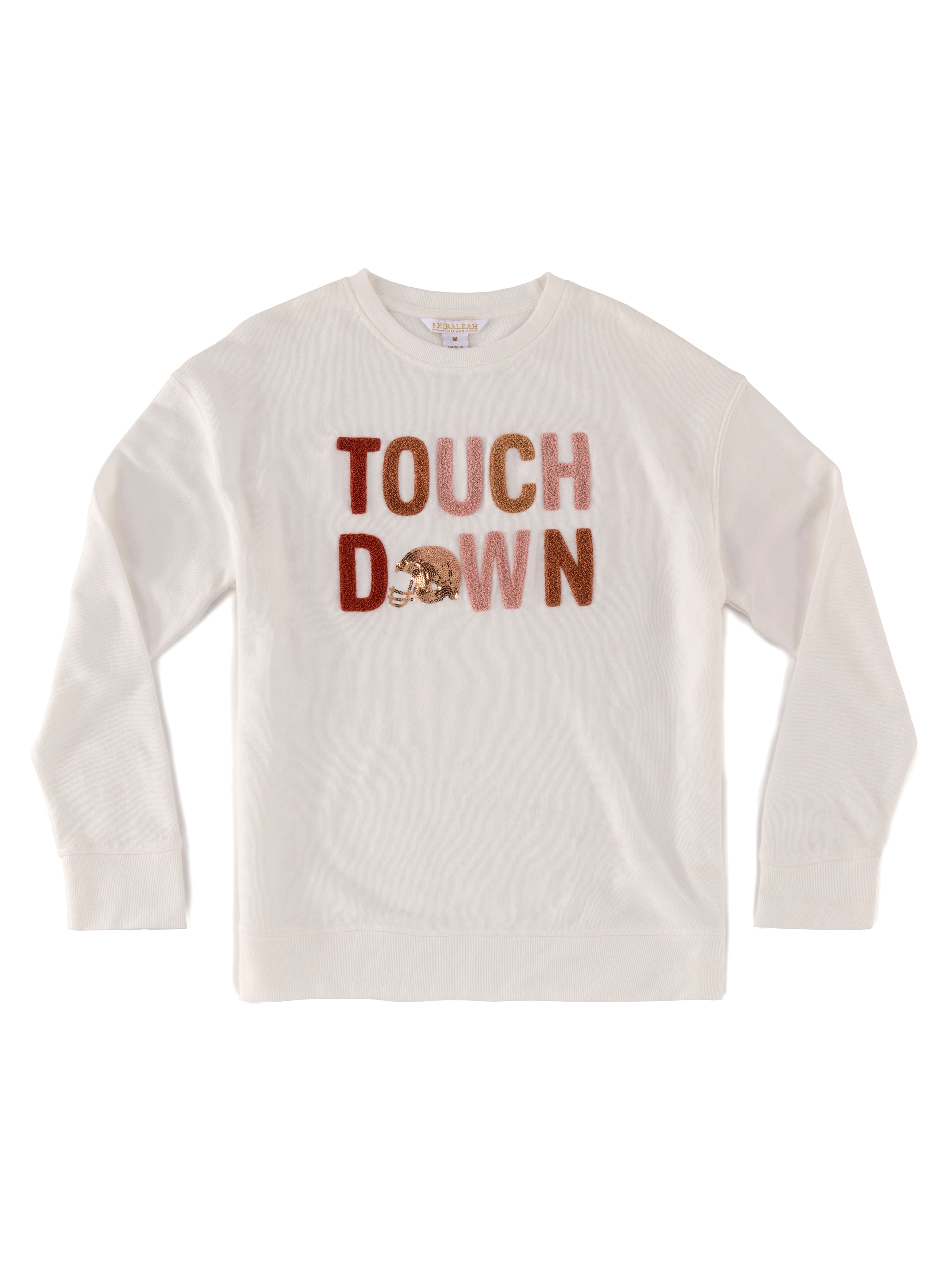 Shiraleah "Touchdown" Sweatshirt, Ivory IVORY / SMALL