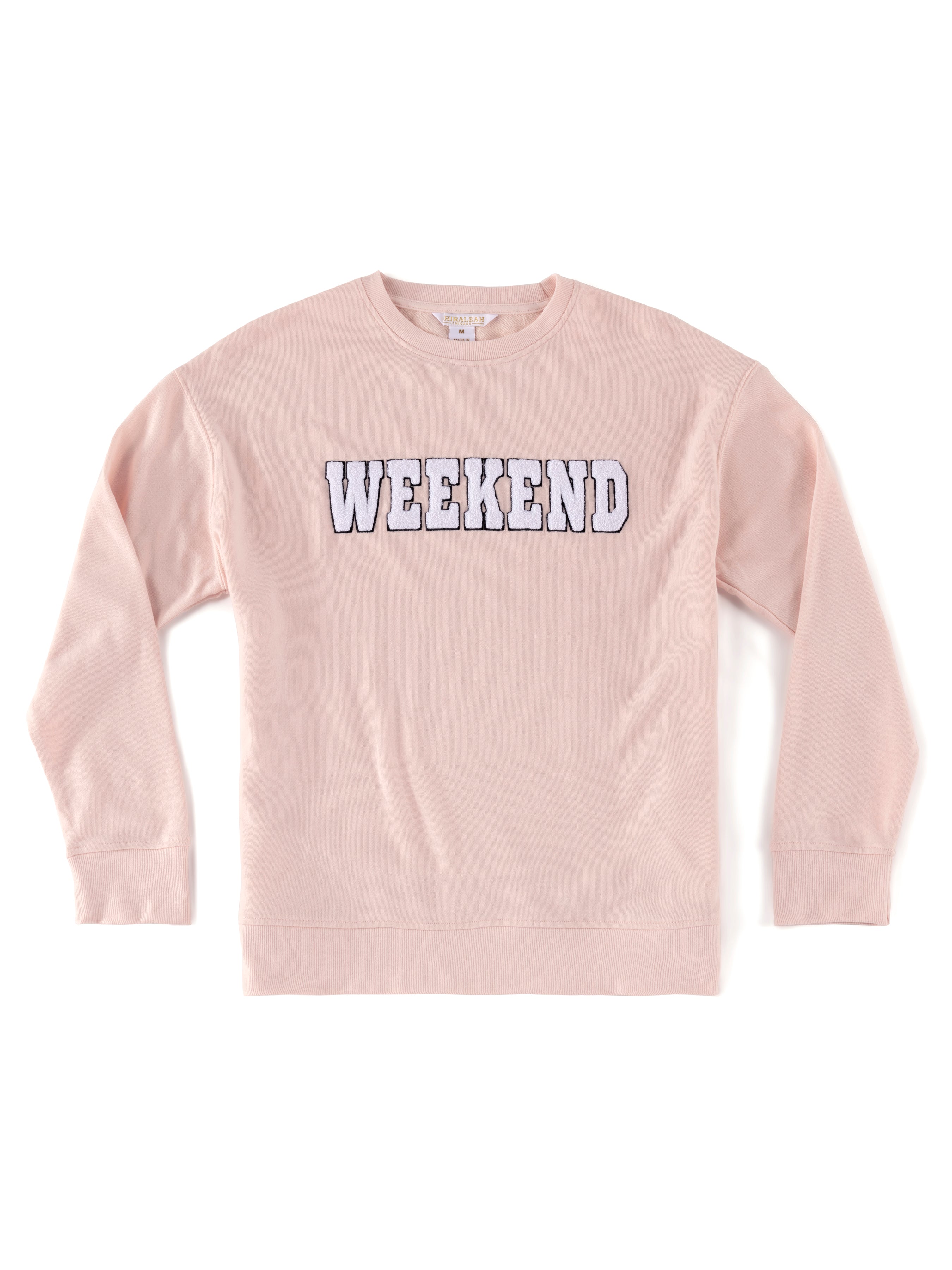 Shiraleah "Weekend" Sweatshirt, Blush BLUSH / SMALL