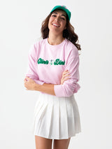 Shiraleah "Clink & Dink" Sweatshirt, Pink