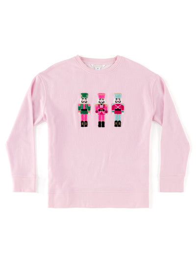 Shiraleah Nutcracker Sweatshirt, Blush BLUSH / SMALL