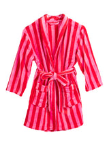 Shiraleah Felicity Stripe Robe, Red