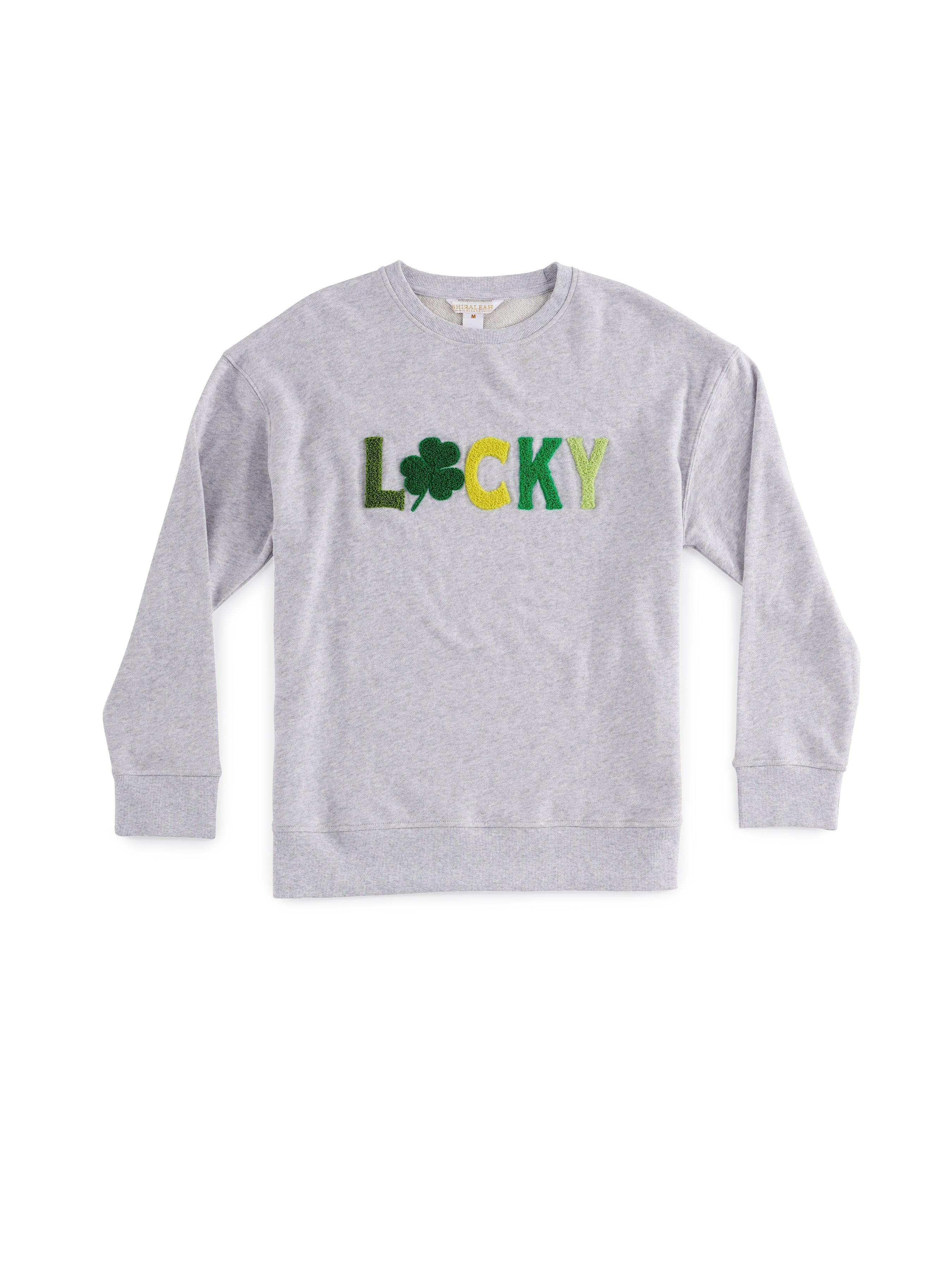 Shiraleah "Lucky" Sweatshirt, Grey