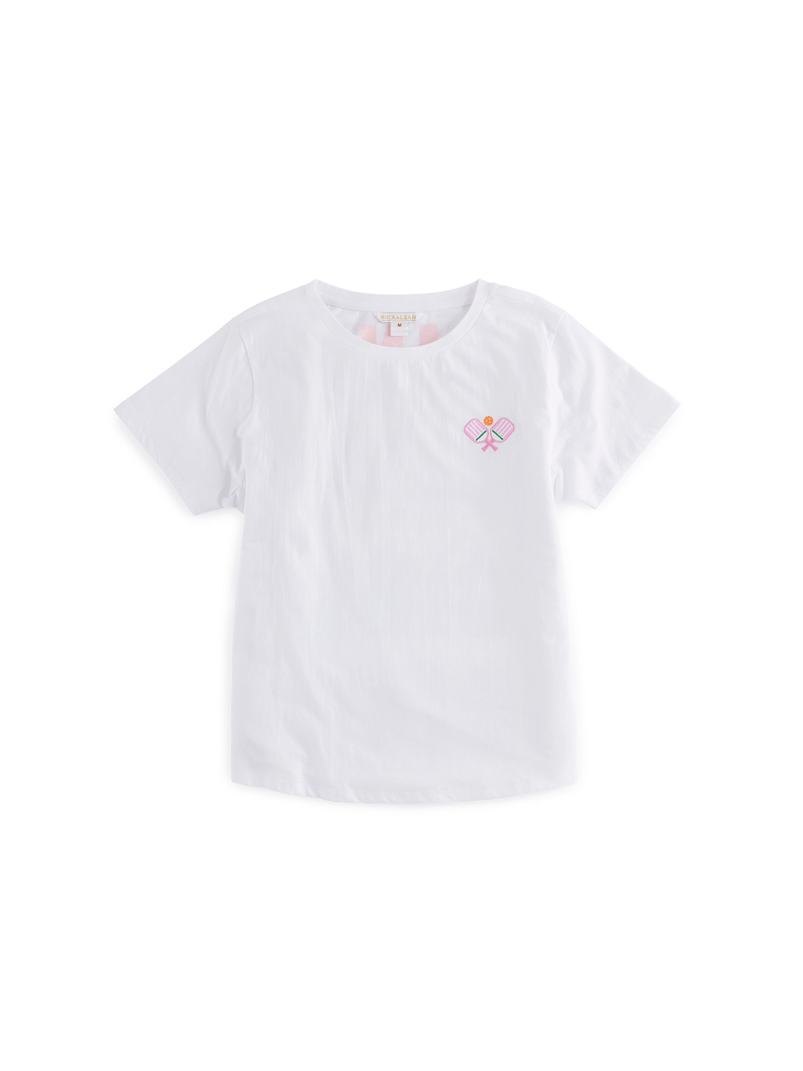 Shiraleah "Dink Dink Dink" T-Shirt, White