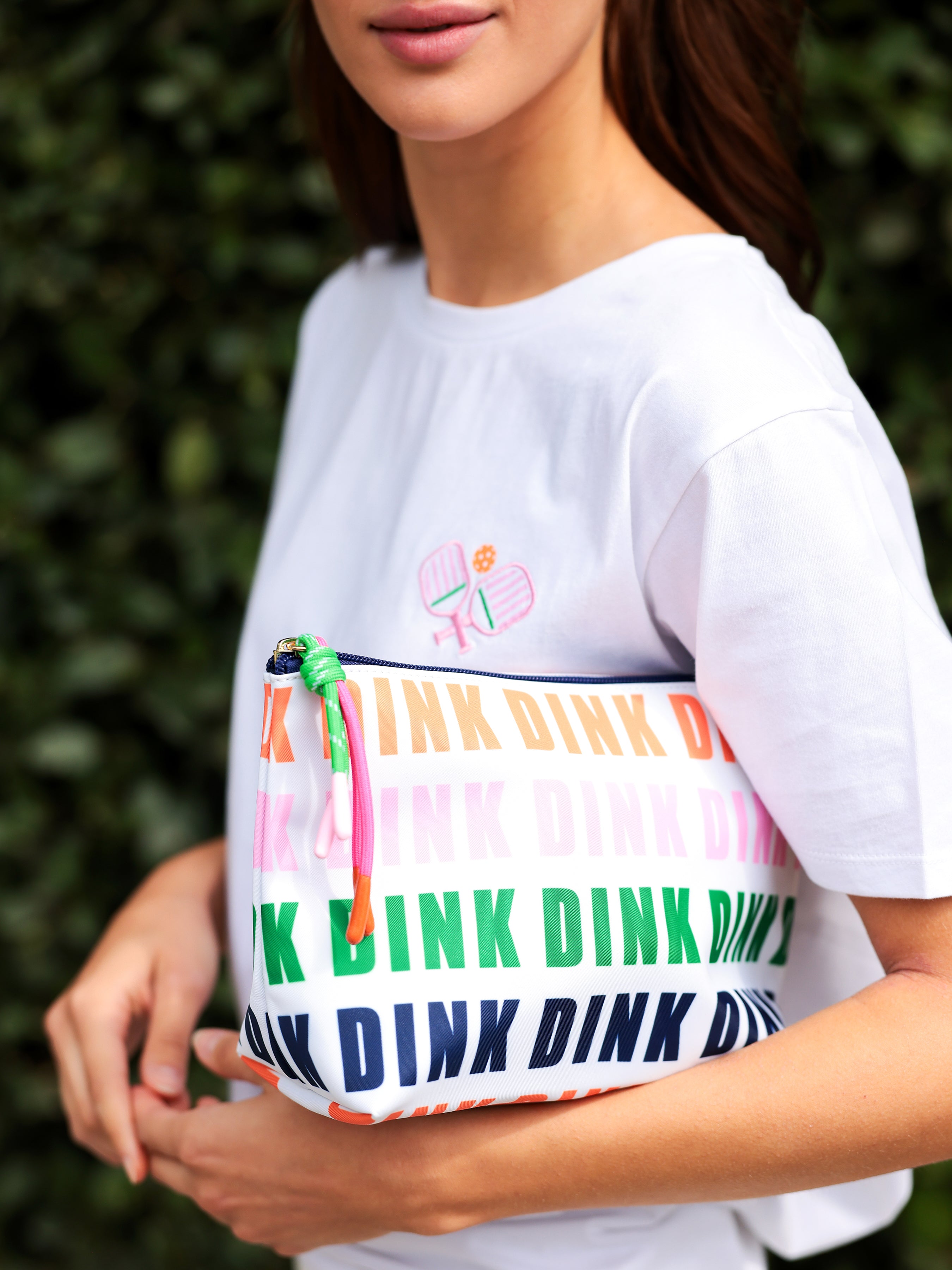 Shiraleah "Dink Dink Dink" T-Shirt, White