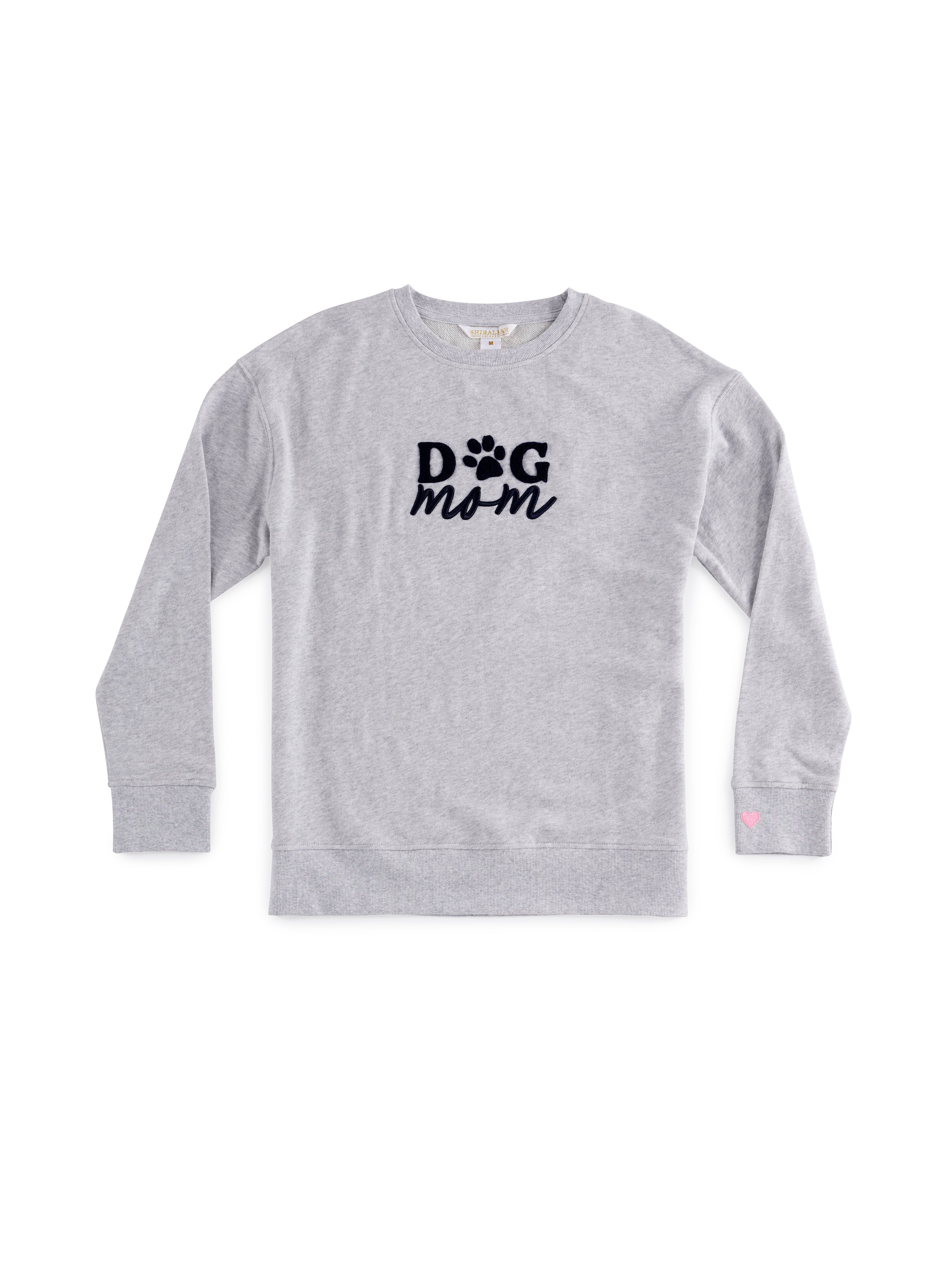 Shiraleah "Dog Mom" Sweatshirt, Grey