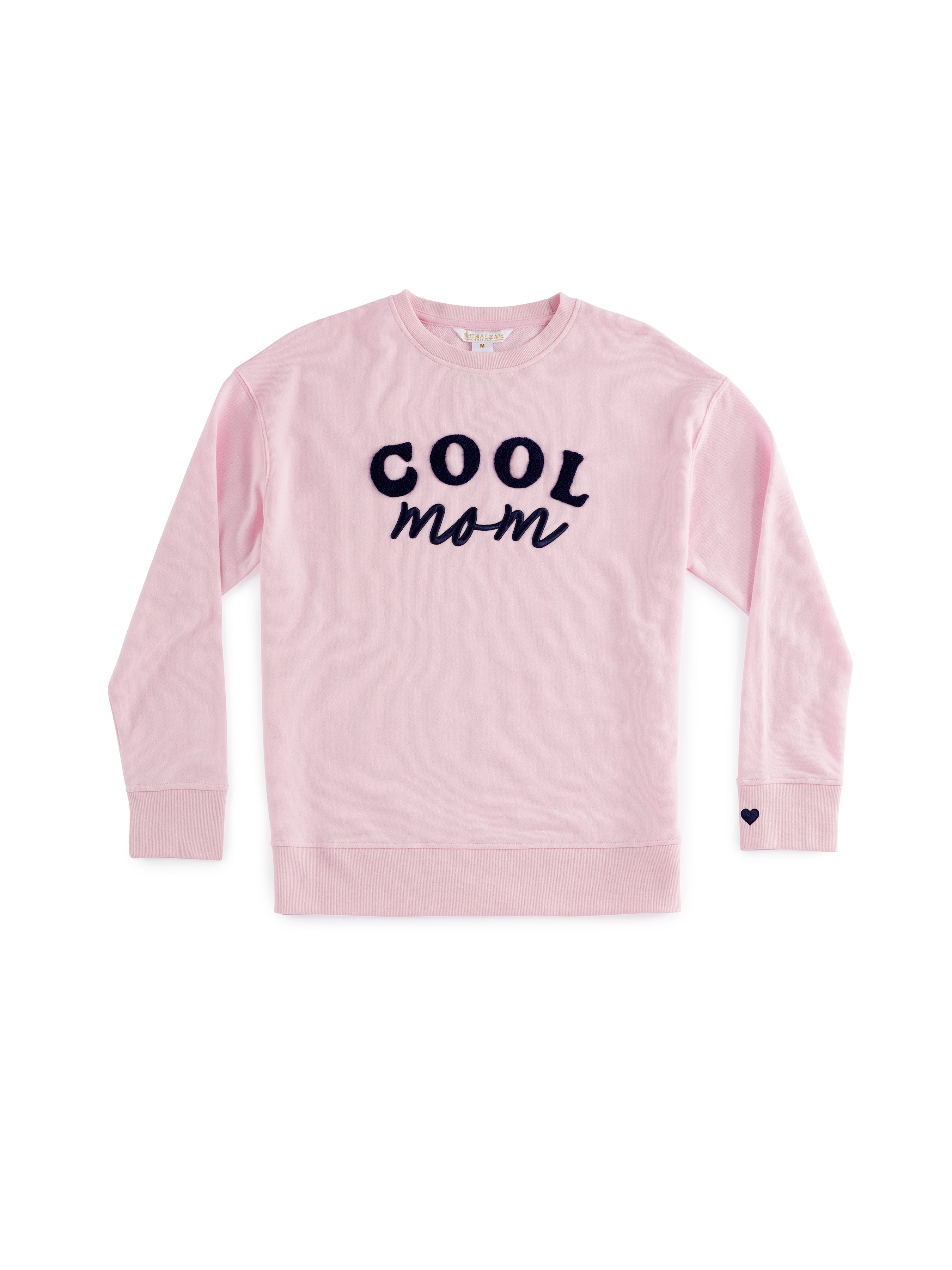 Shiraleah "Cool Mom" Sweatshirt, Pink