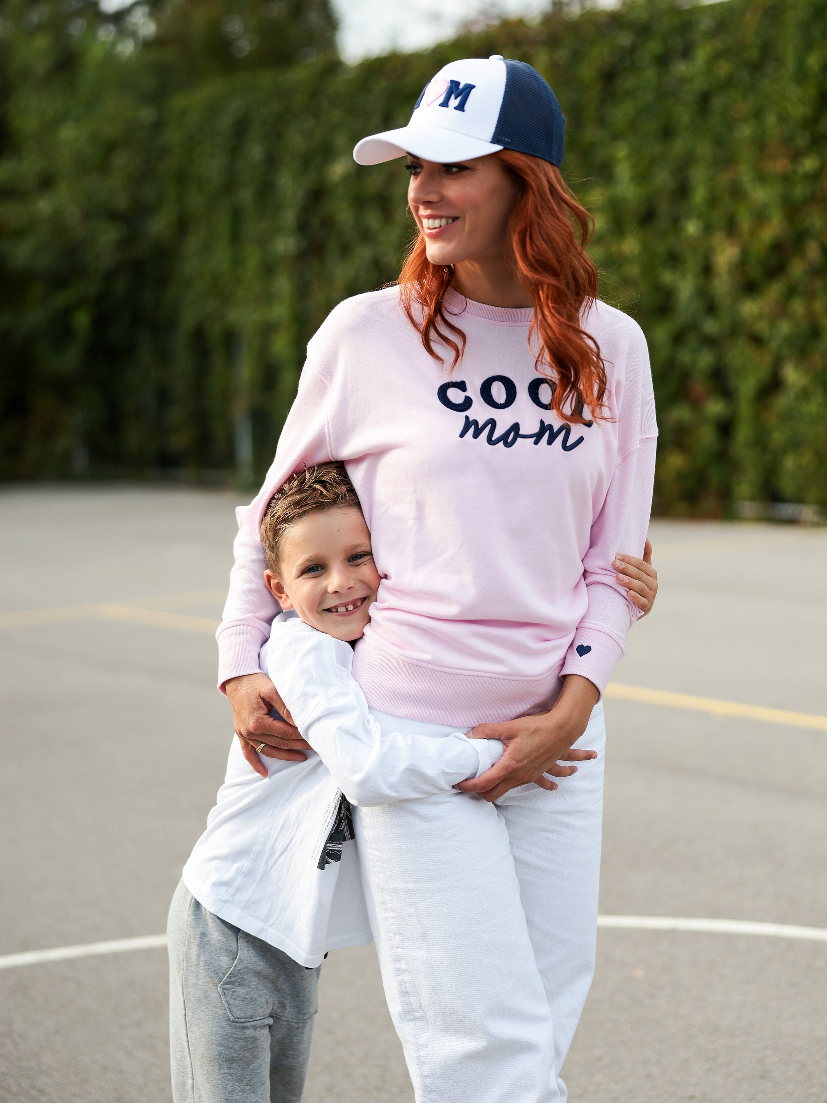 Shiraleah "Cool Mom" Sweatshirt, Pink