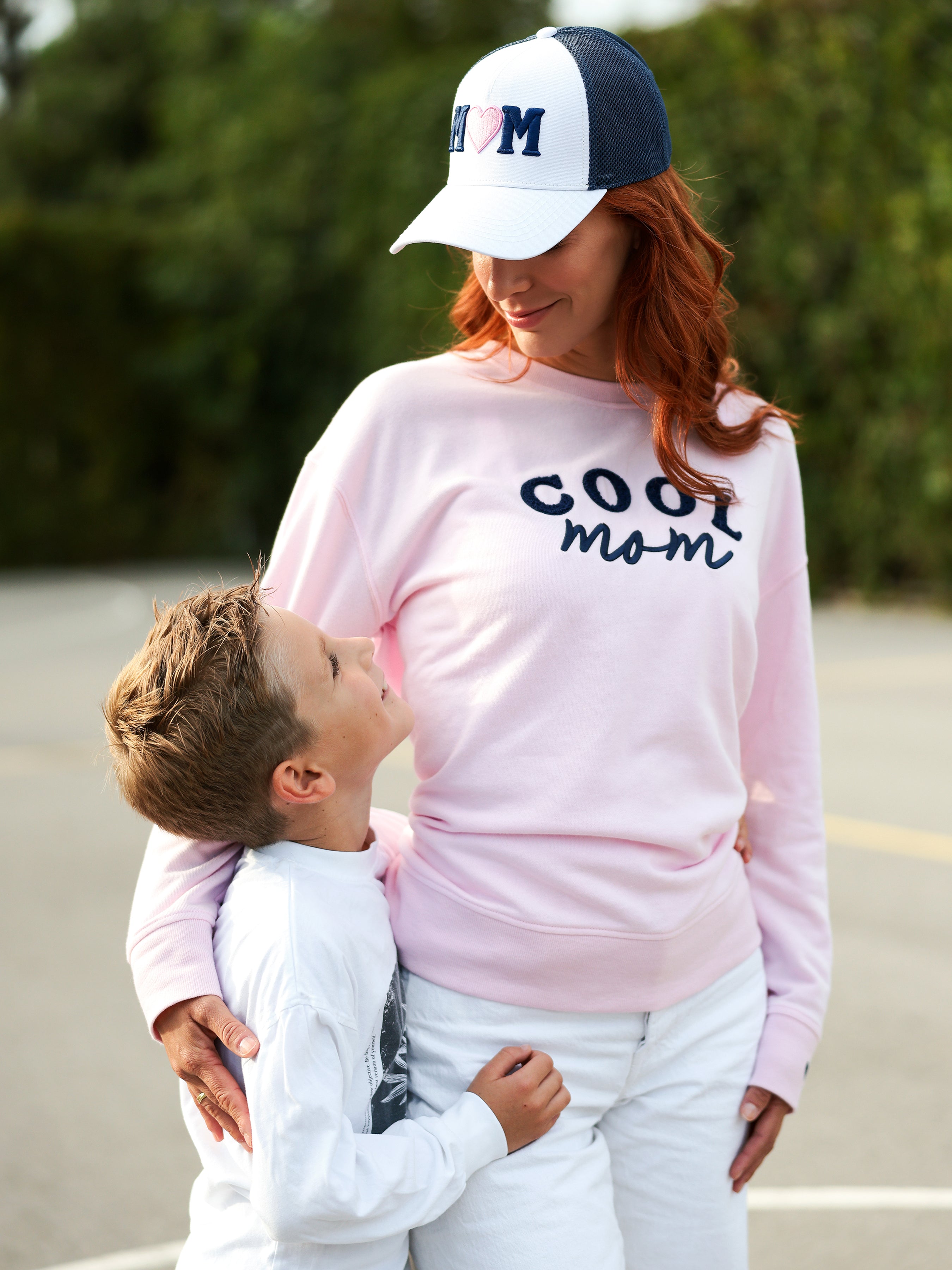 Shiraleah "Cool Mom" Sweatshirt, Pink