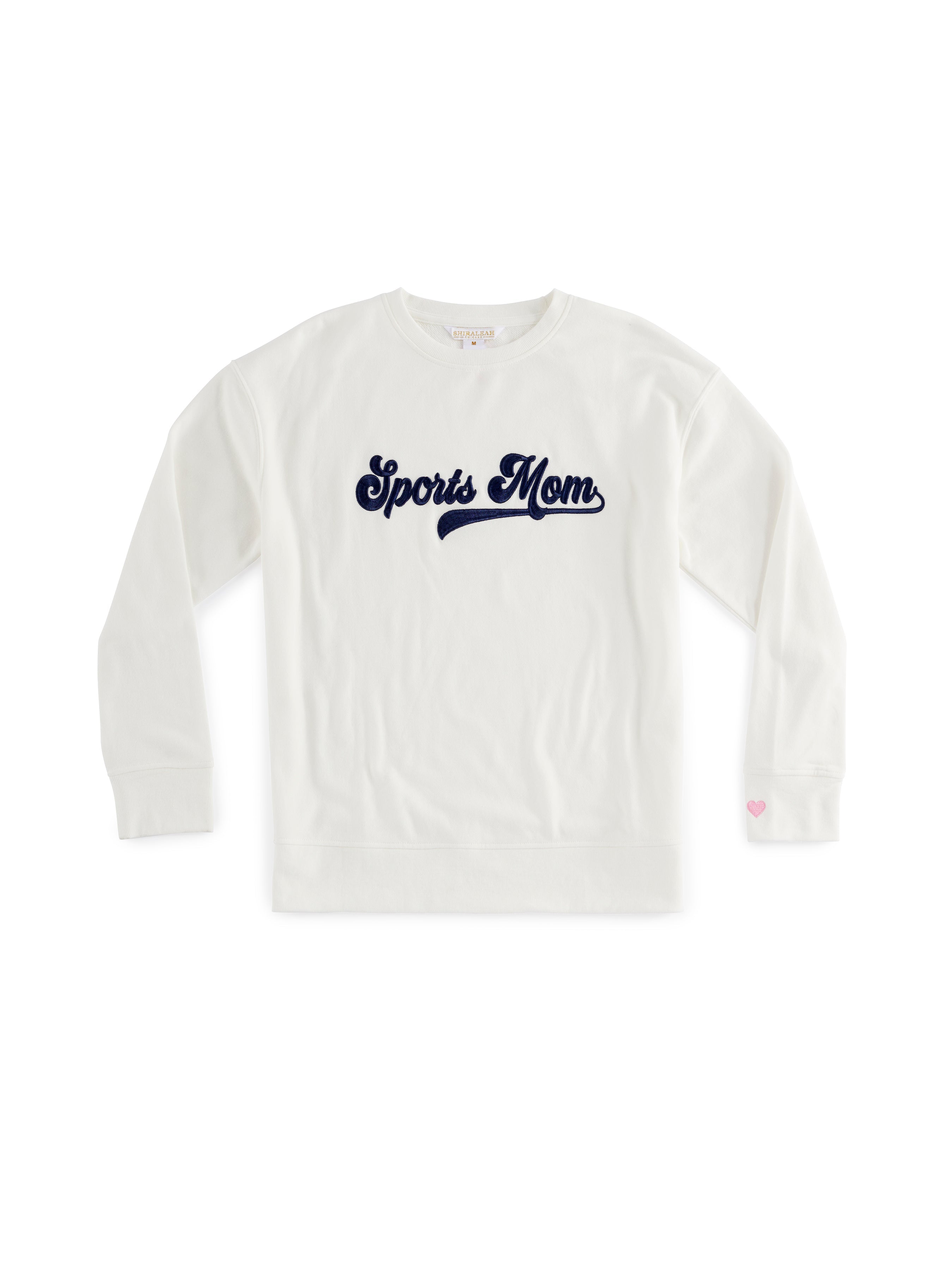 Shiraleah "Sports Mom" Sweatshirt, Ivory