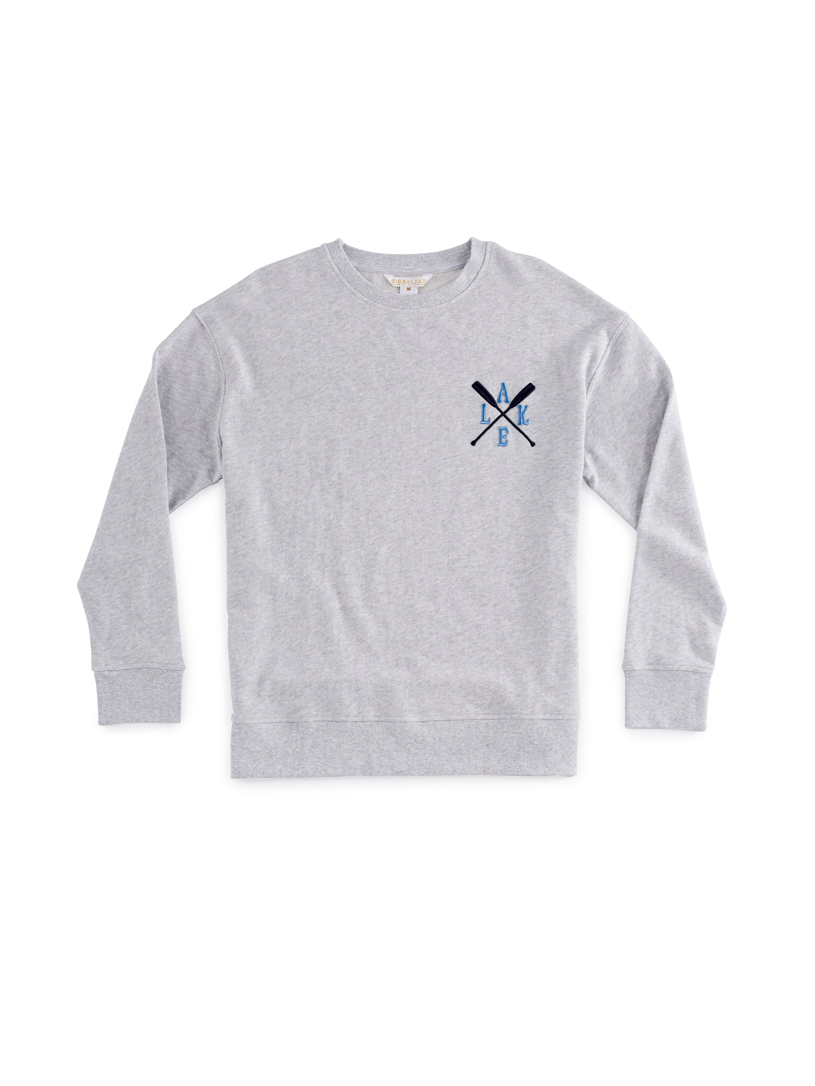 Shiraleah "Boat Season" Sweatshirt, Grey