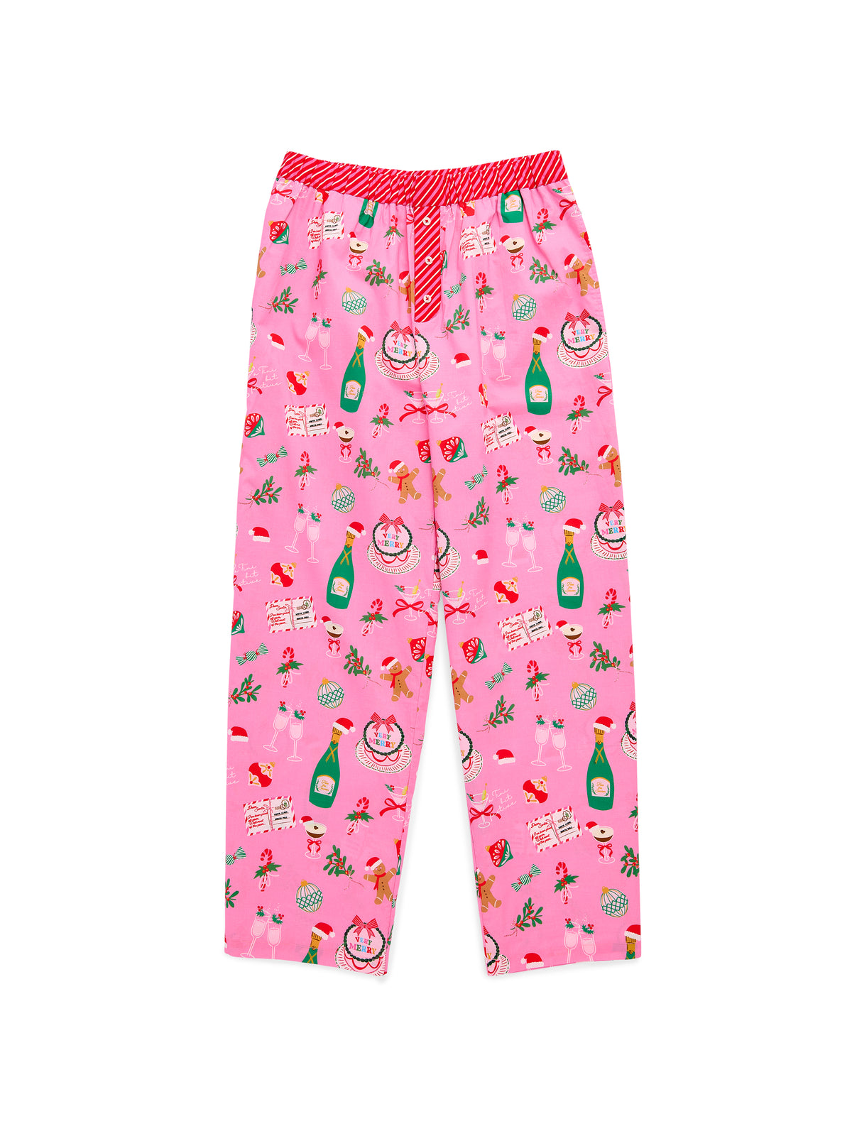 Shiraleah Merry Icons Boxer Pant PINK / EXTRA SMALL