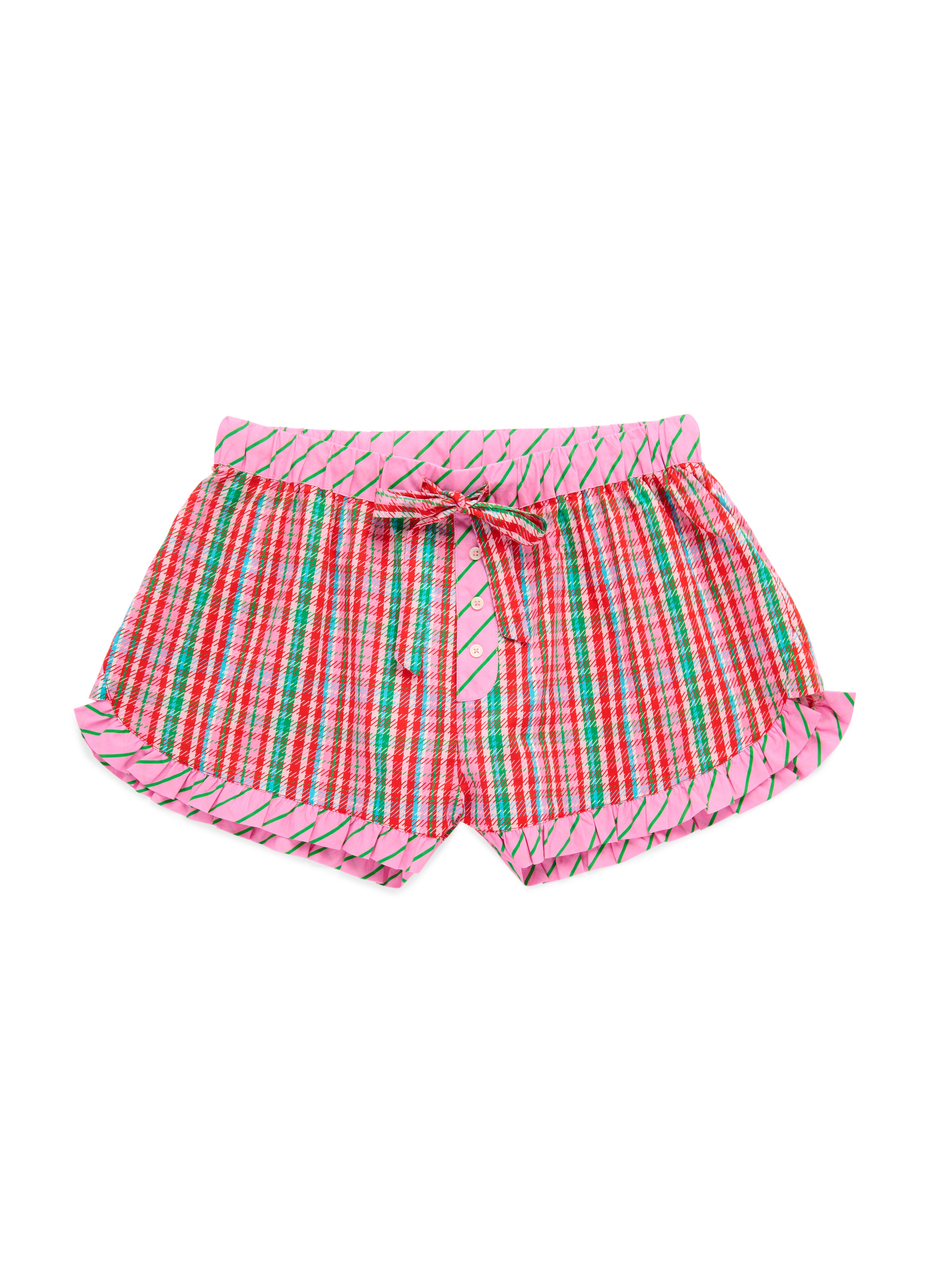 Shiraleah Plaid Boxer Short MULTI / EXTRA SMALL