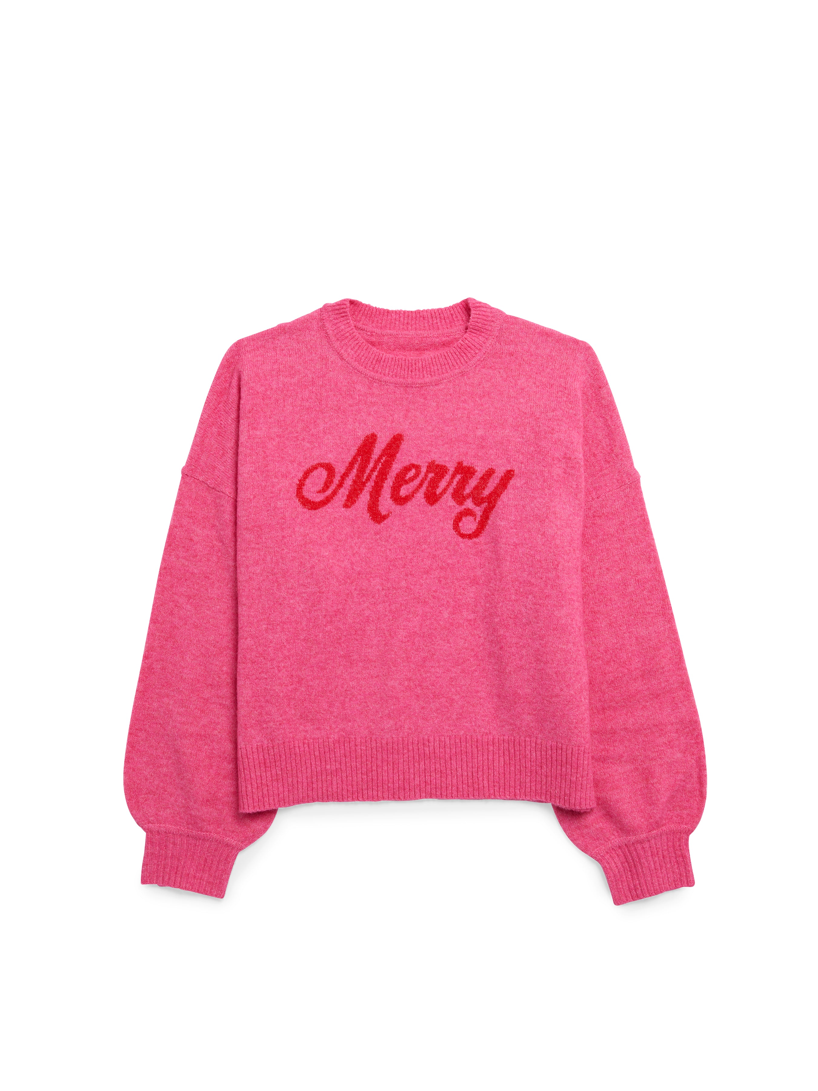 Shiraleah "Merry" Sweater, Pink SMALL