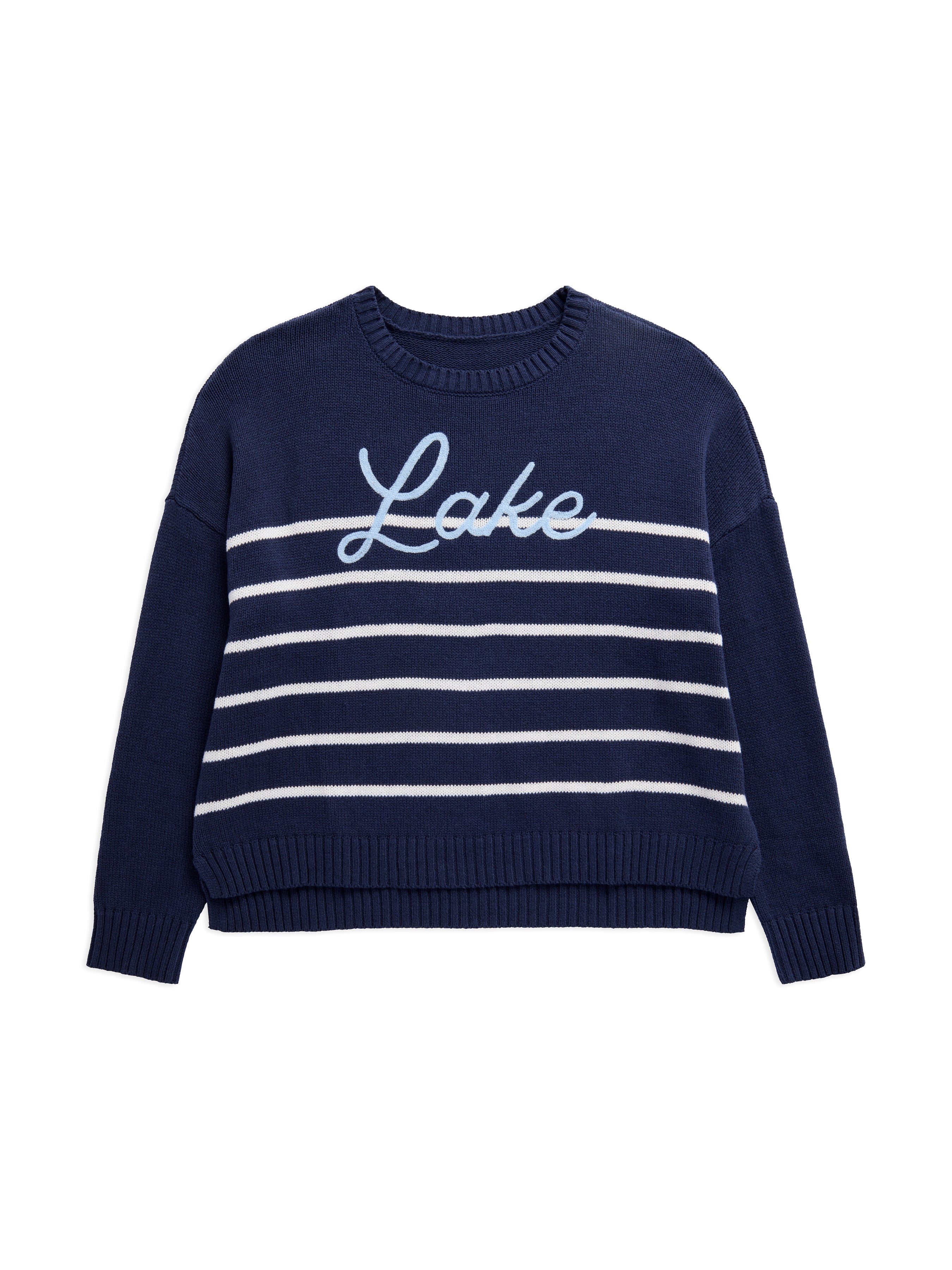 Shiraleah "Lake" Relaxed Fit Sweater, Navy SMALL