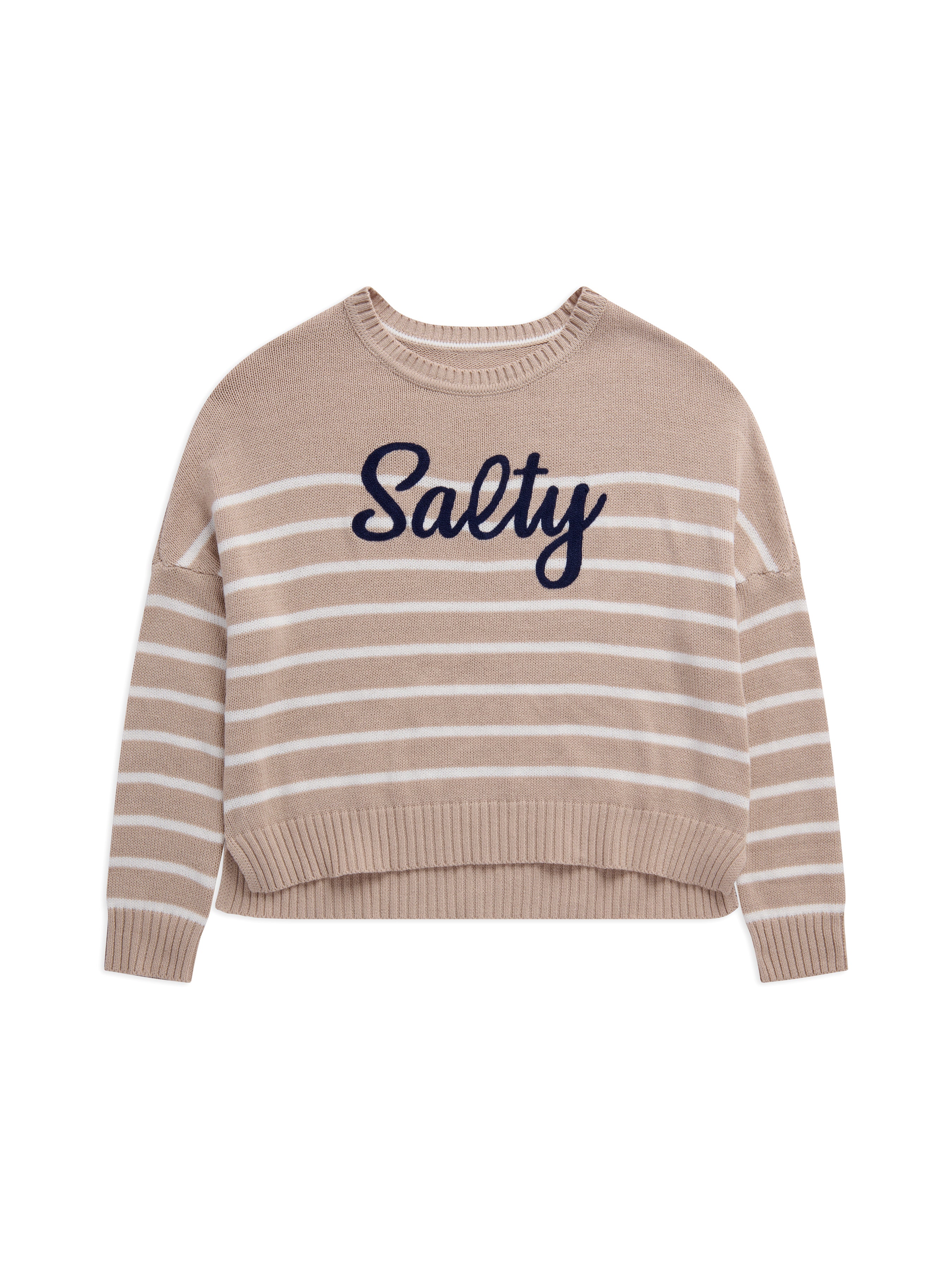 Shiraleah "Salty" Relaxed Fashion Fit Sweater TAN 