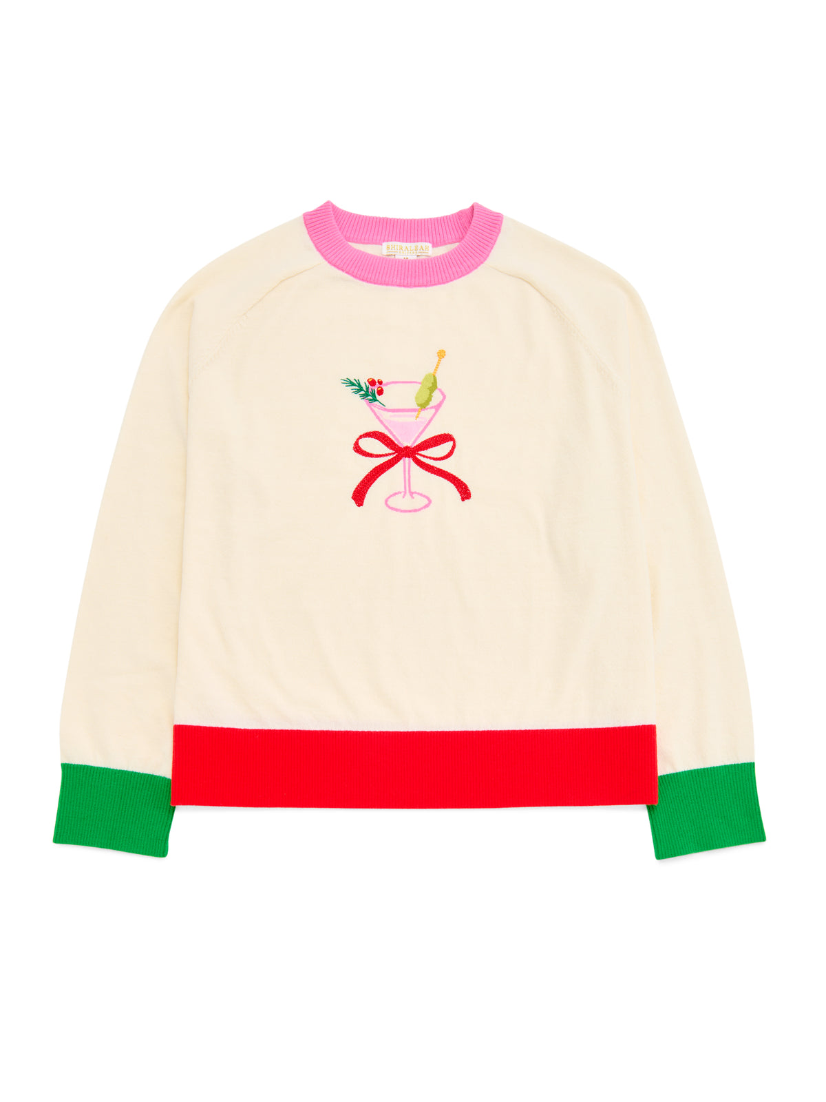 Shiraleah Martini Lightweight Boxy Sweater IVORY / EXTRA SMALL