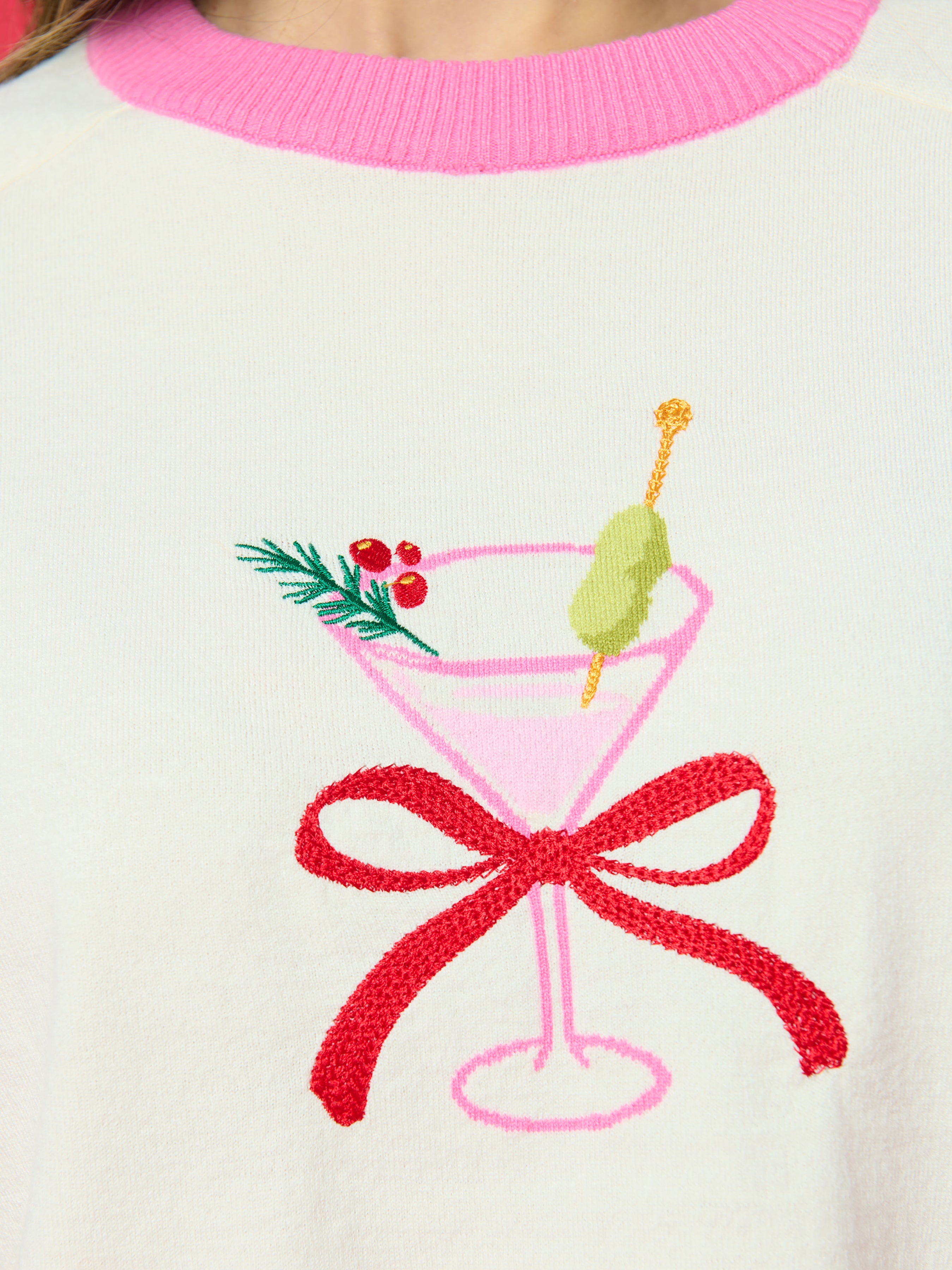 Shiraleah Martini Lightweight Boxy Sweater IVORY / EXTRA SMALL