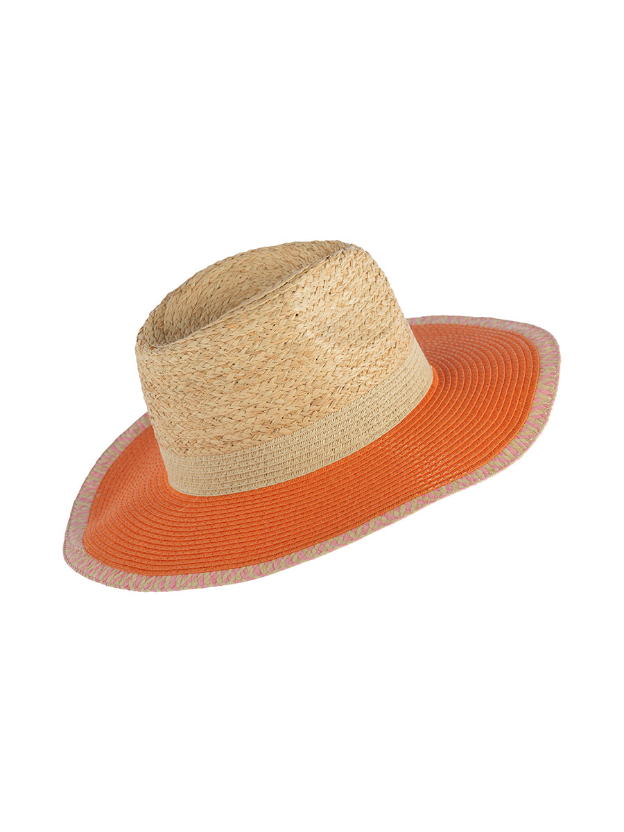 Shiraleah Ricci Hat, Orange