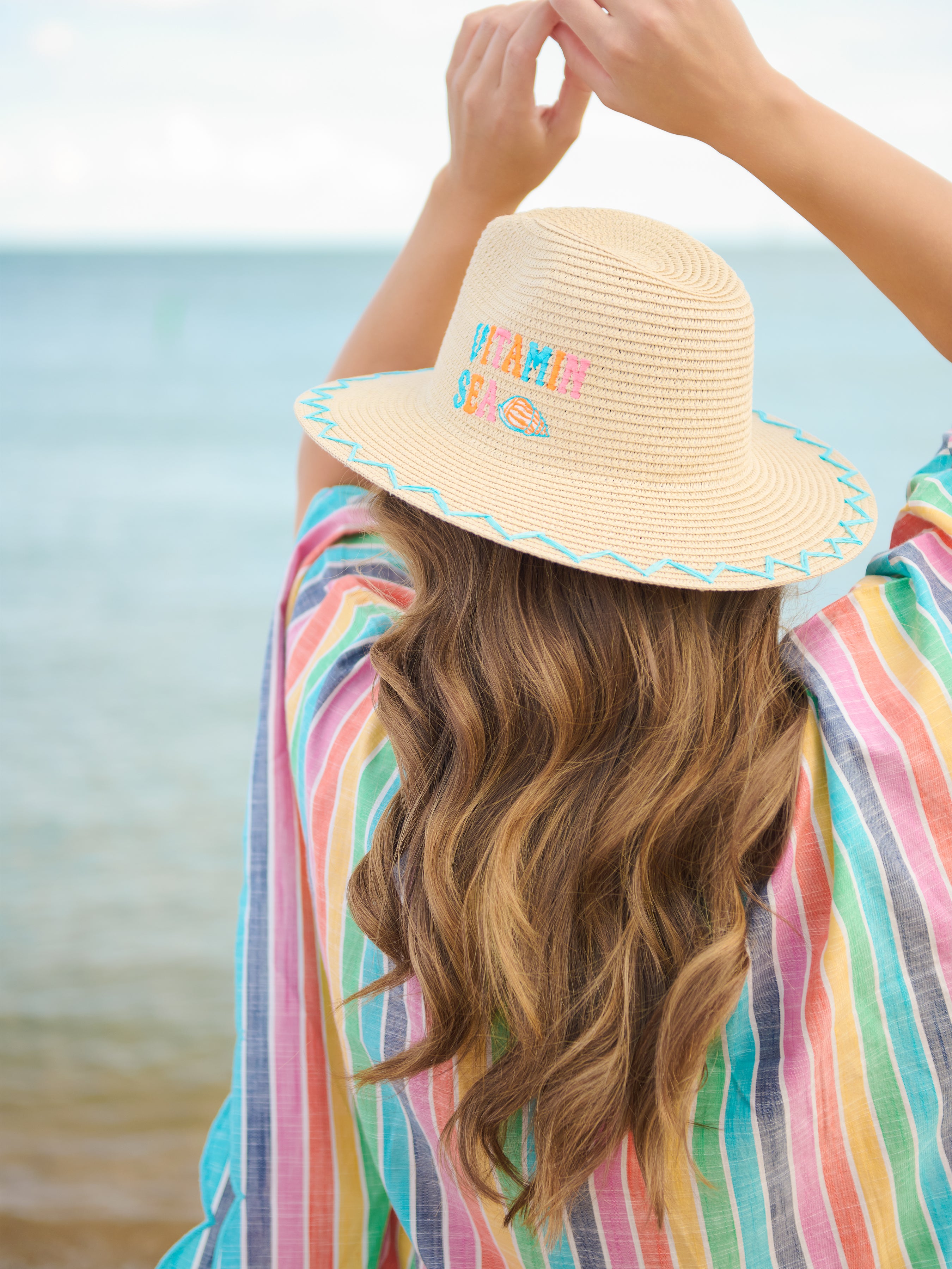 Shiraleah "Vitamin Sea" Hat, Natural