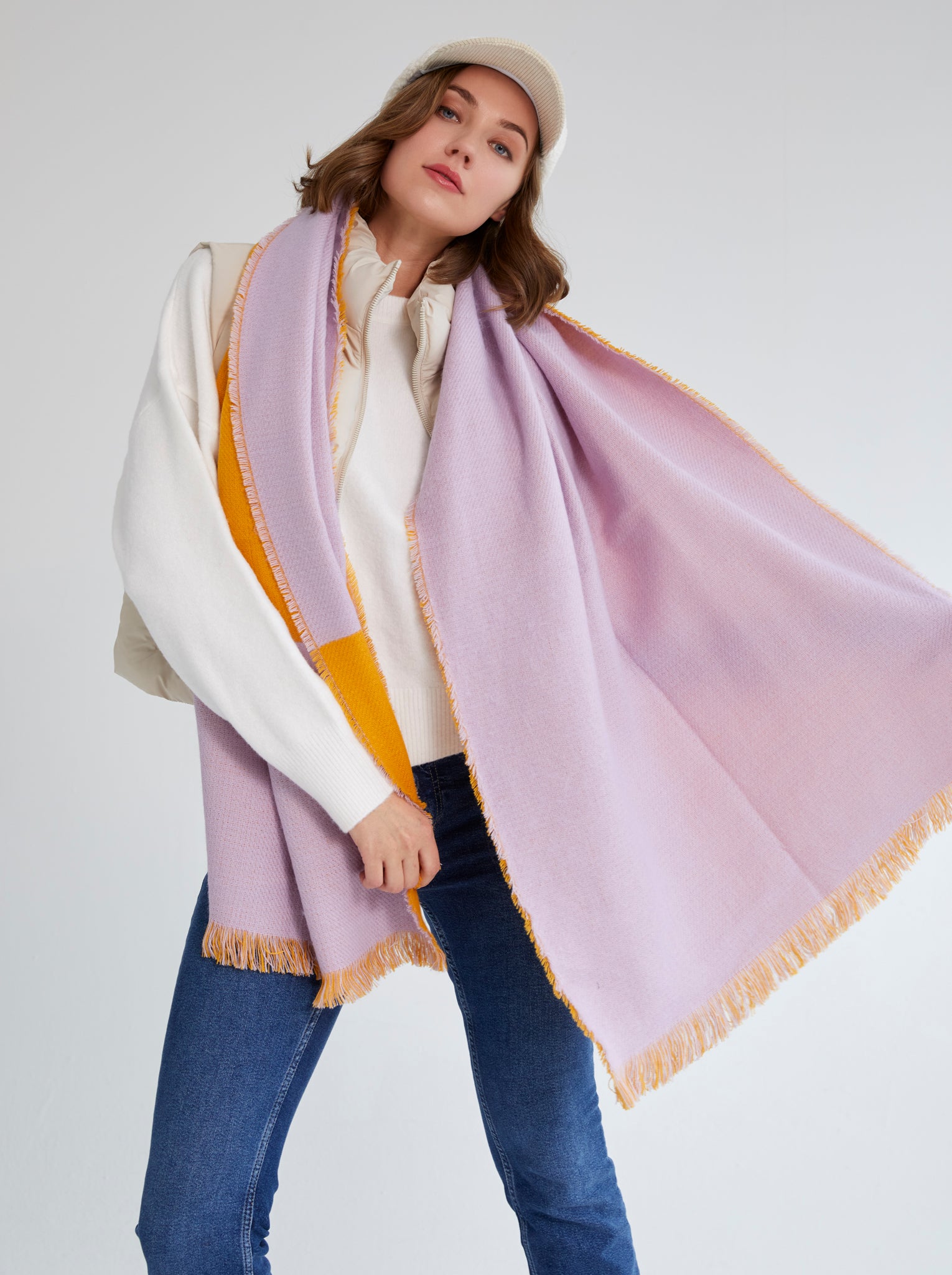 Shiraleah Lana Scarf, Lilac - FINAL SALE ONLY