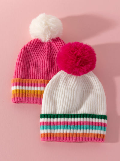 Shiraleah Parker Beanie, Pink