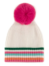 Shiraleah Parker Beanie, Ivory