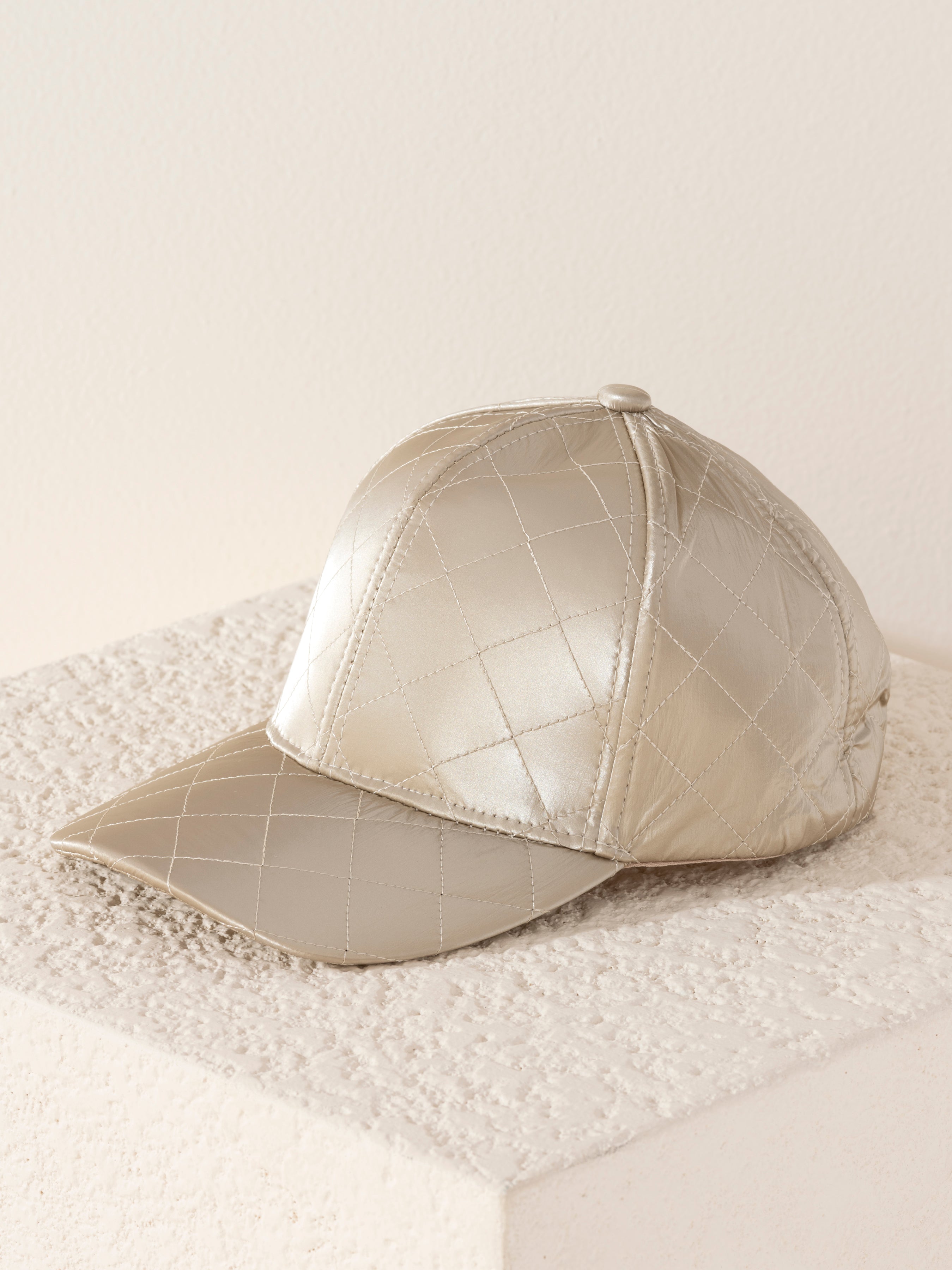 Shiraleah Logan Ball Cap, Gold