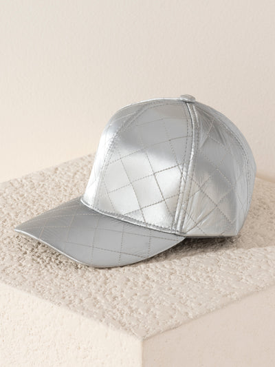 Shiraleah Logan Ball Cap, Silver