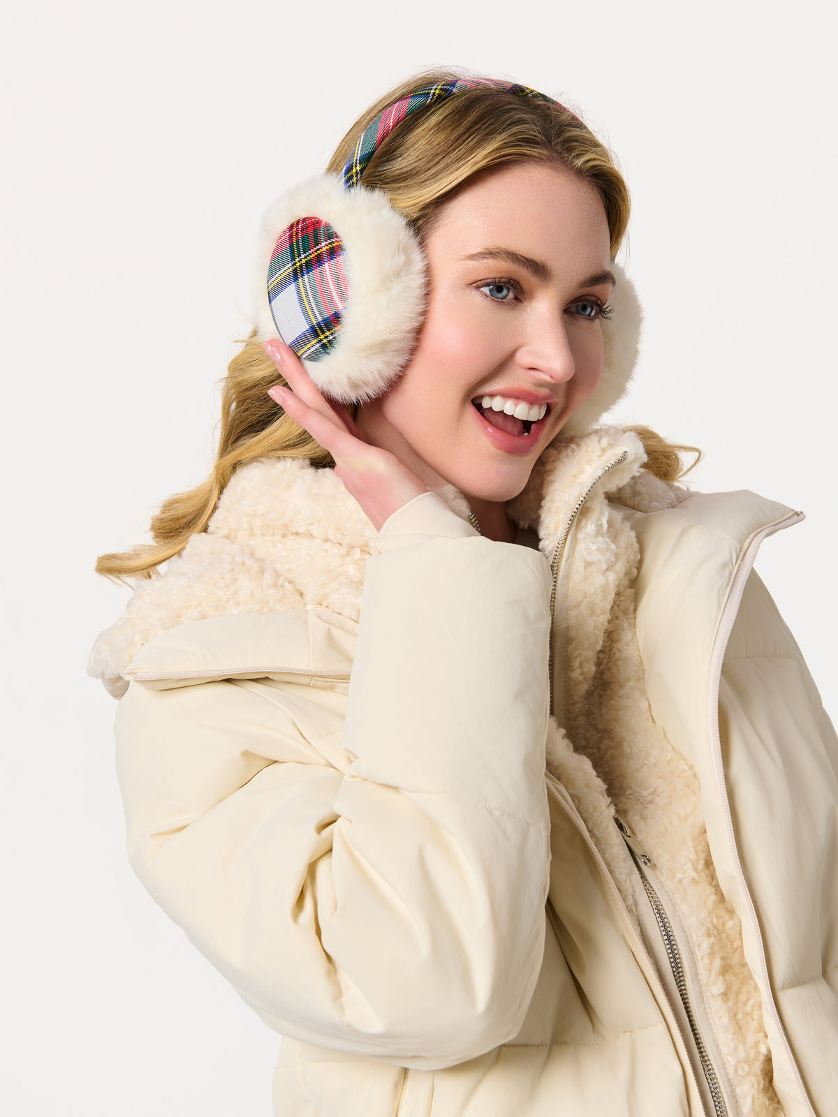 Shiraleah Scottie Earmuffs IVORY / OS