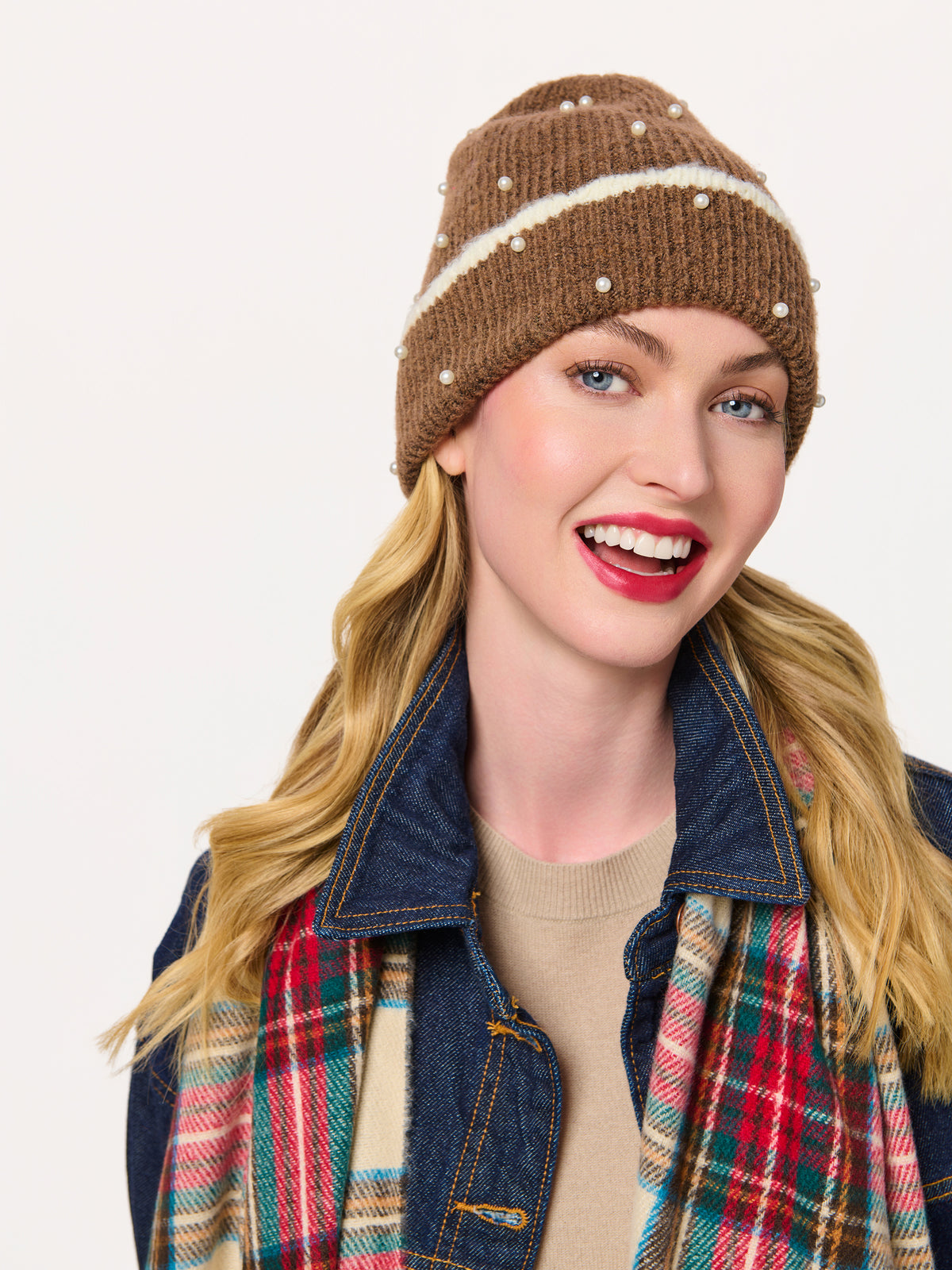 Shiraleah Mila Beanie CHOCOLATE / OS