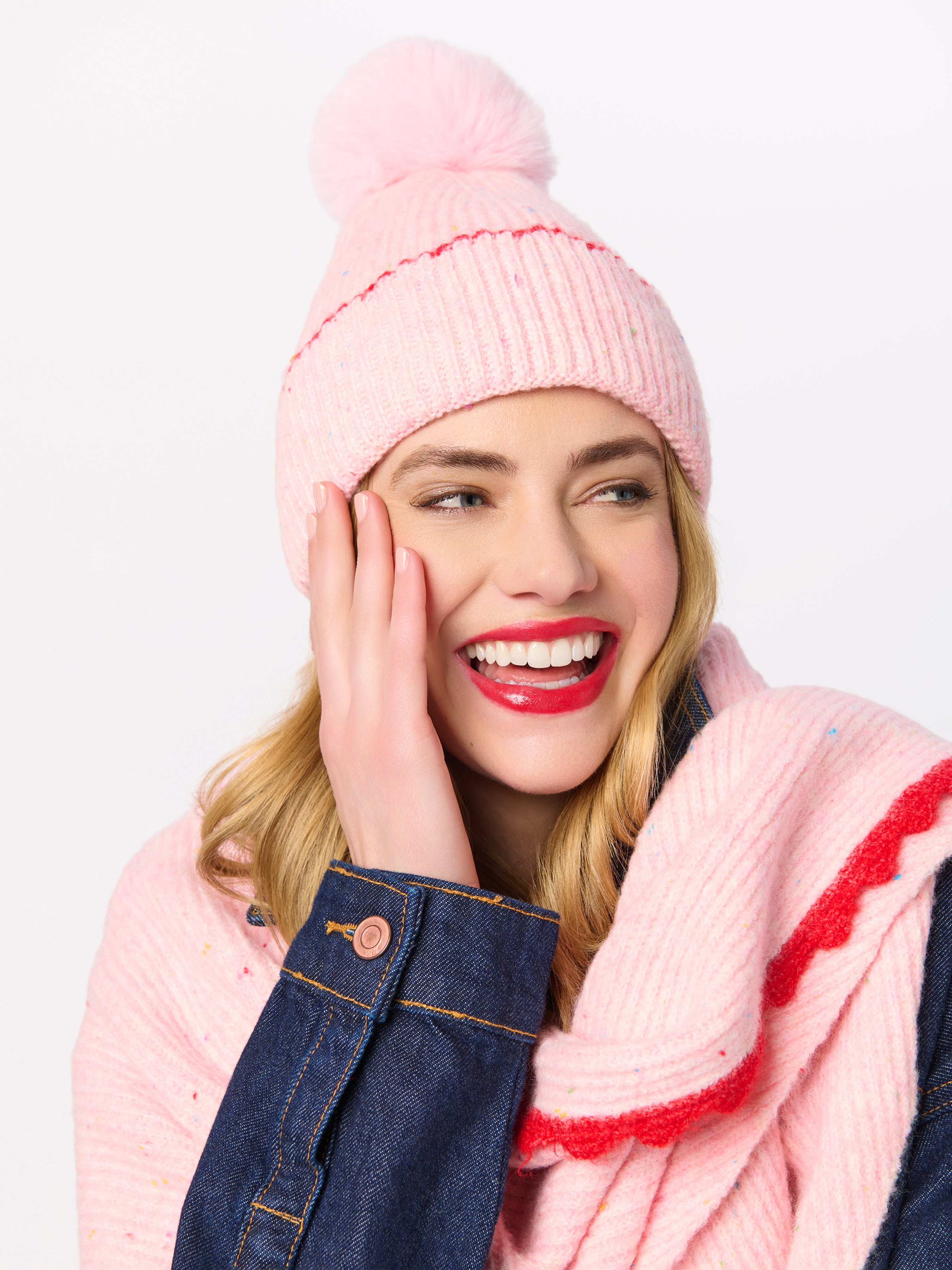 Shiraleah Kendra Beanie BLUSH / OS