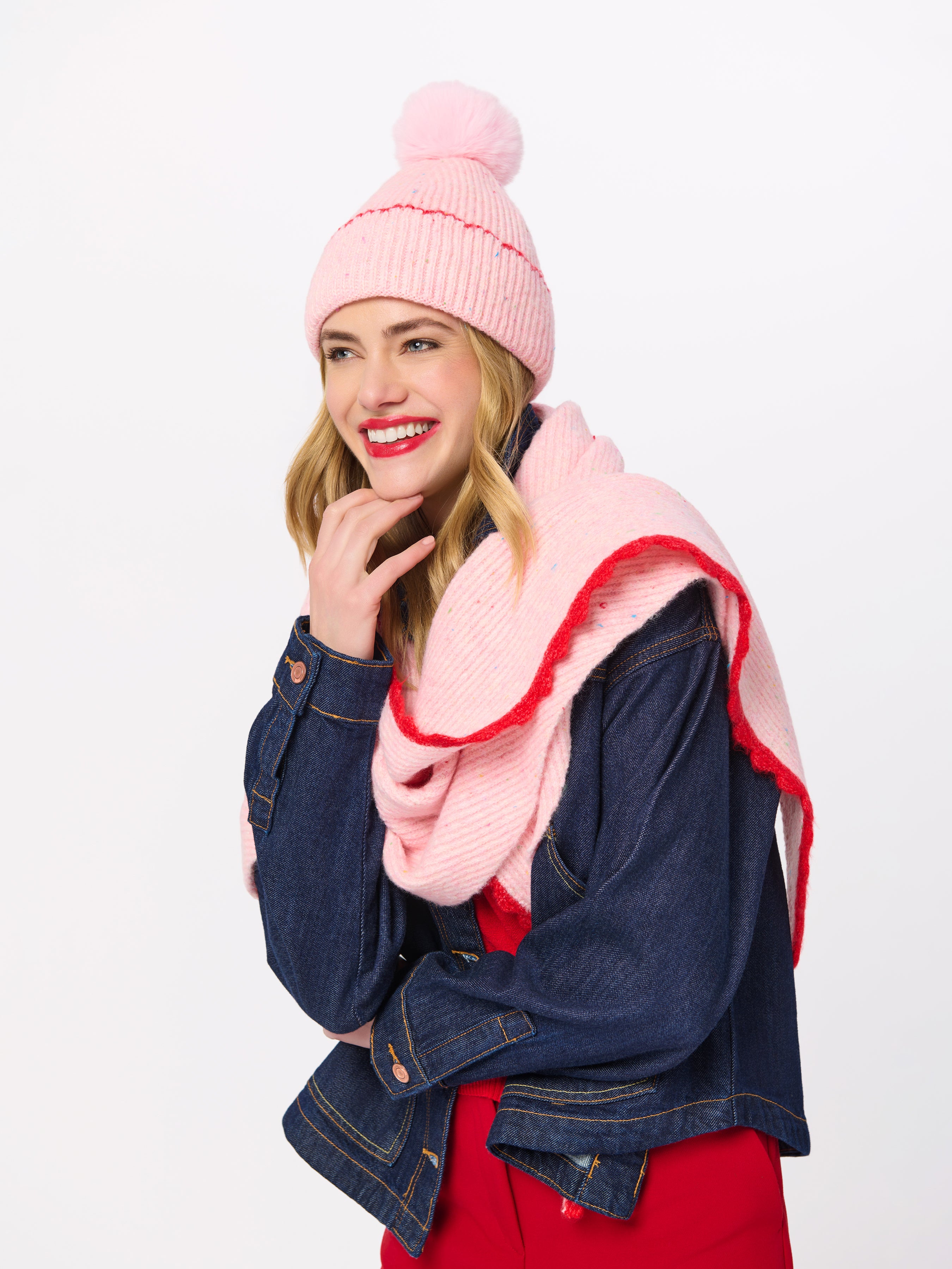 Shiraleah Kendra Beanie BLUSH / OS