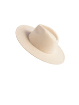 Shiraleah Clyde Felt Brim Hat with Interchangeable Trim, Cream - FINAL SALE ONLY