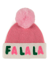 Shiraleah "Fa La La" Beanie, Pink