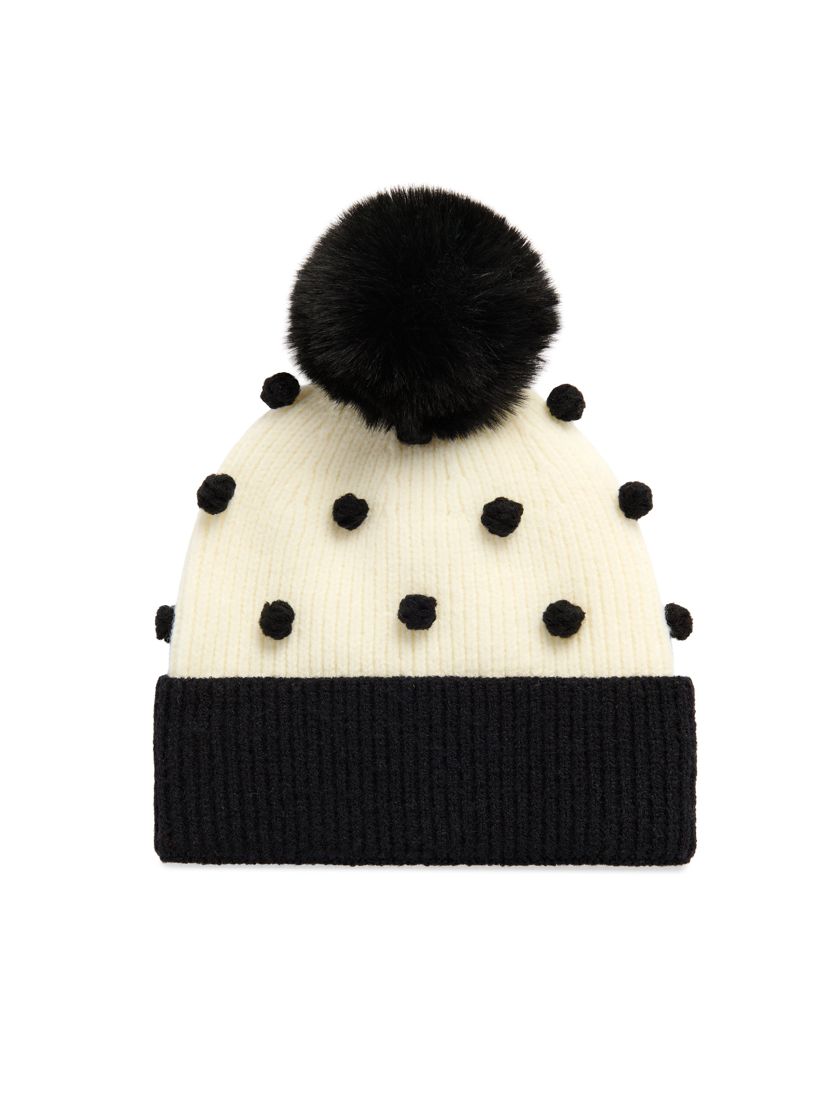 Shiraleah Jolly Pom Pom Beanie BLACK / OS