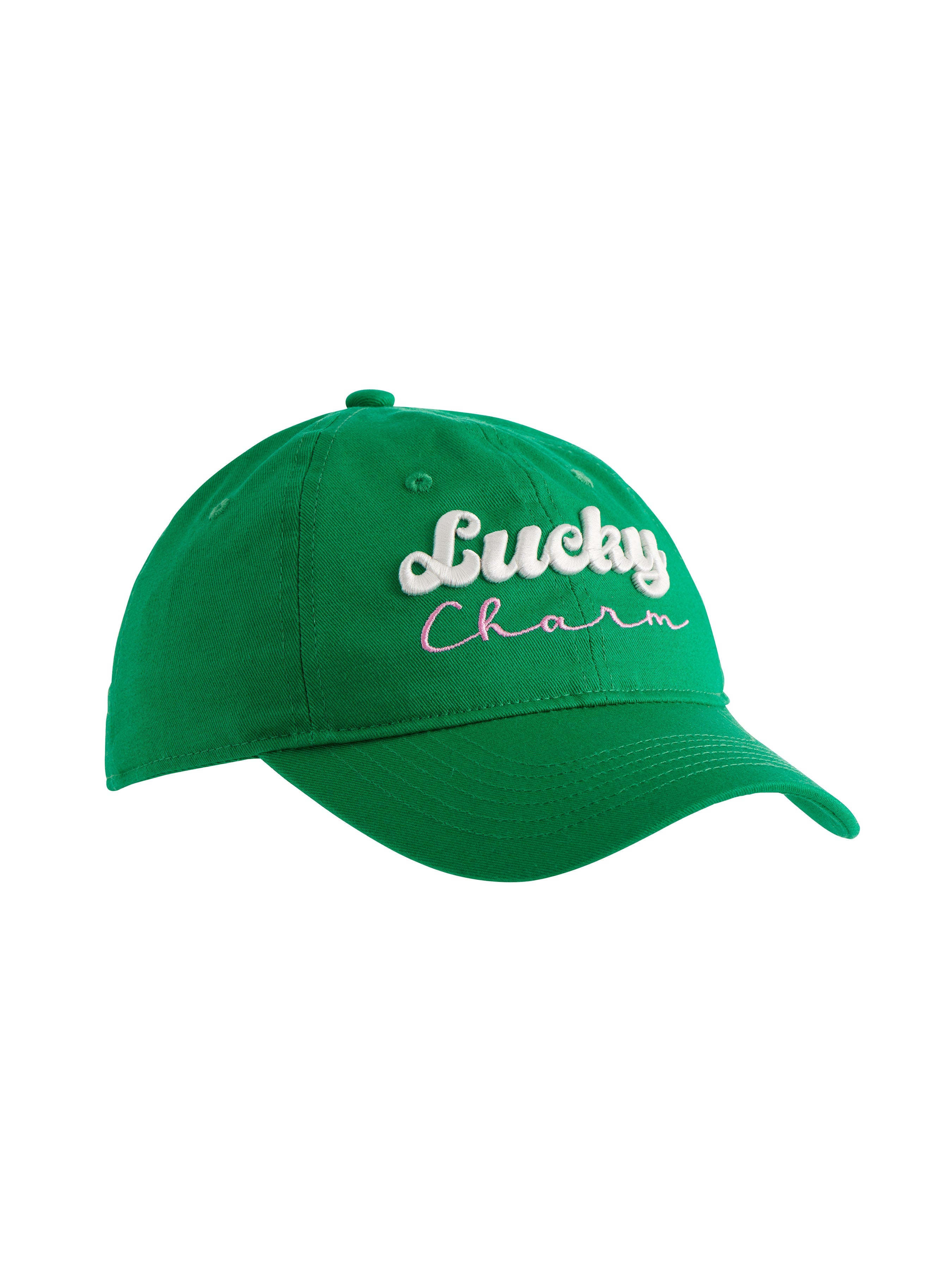 Shiraleah "Lucky Charm" Ball Cap, Green