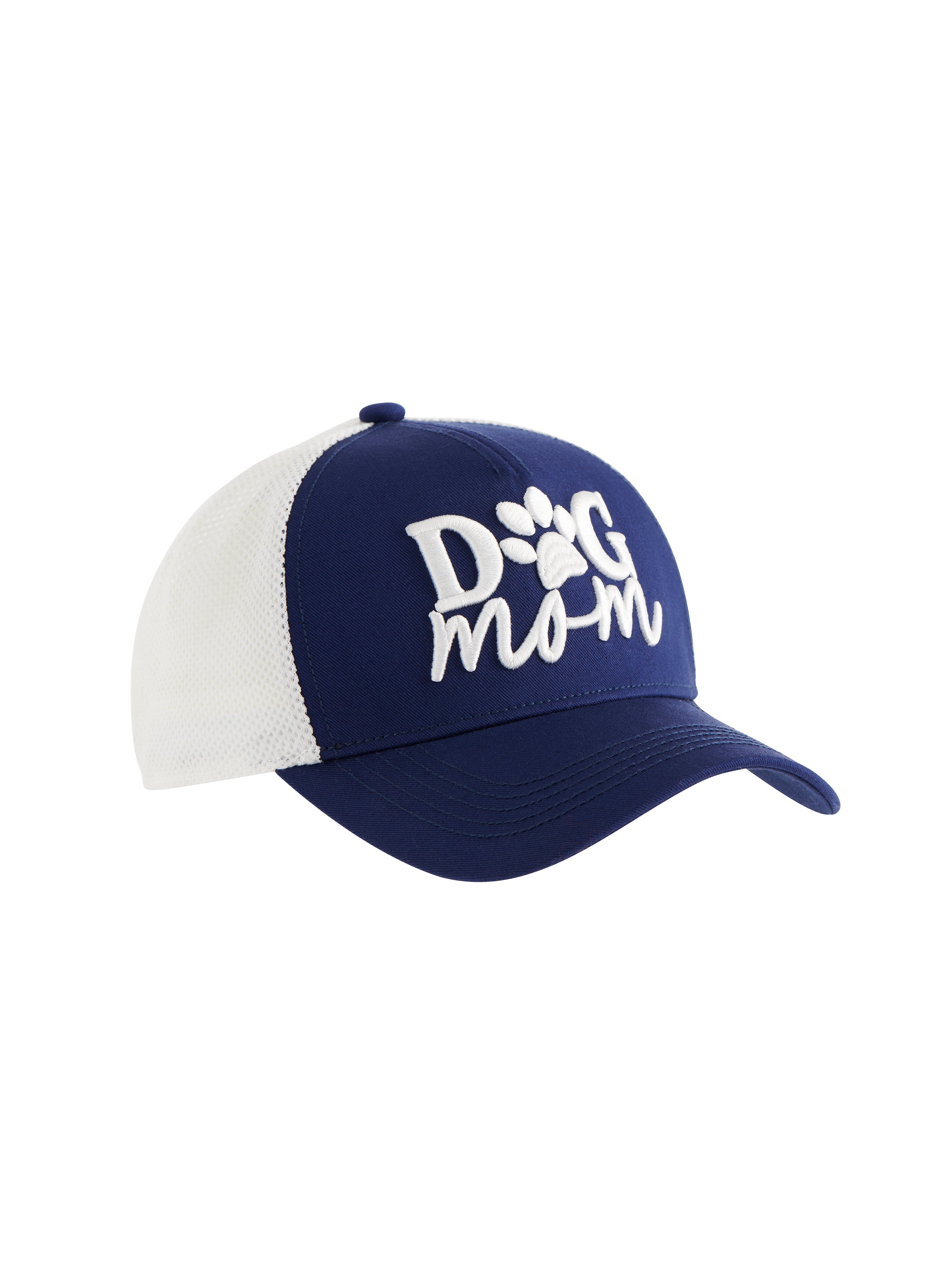 Shiraleah "Dog Mom" Trucker Hat, Navy