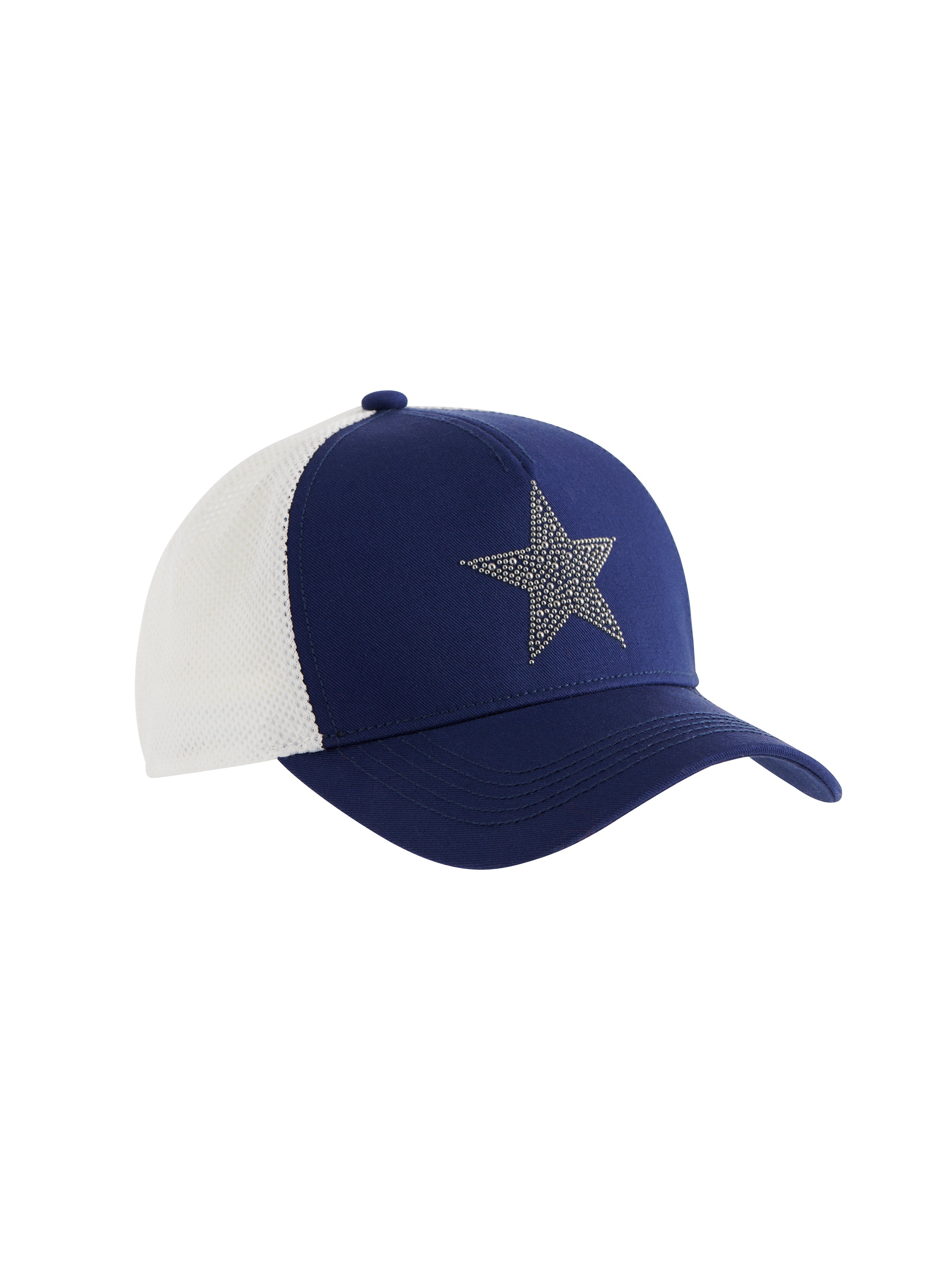 Shiraleah Star Trucker Hat NAVY