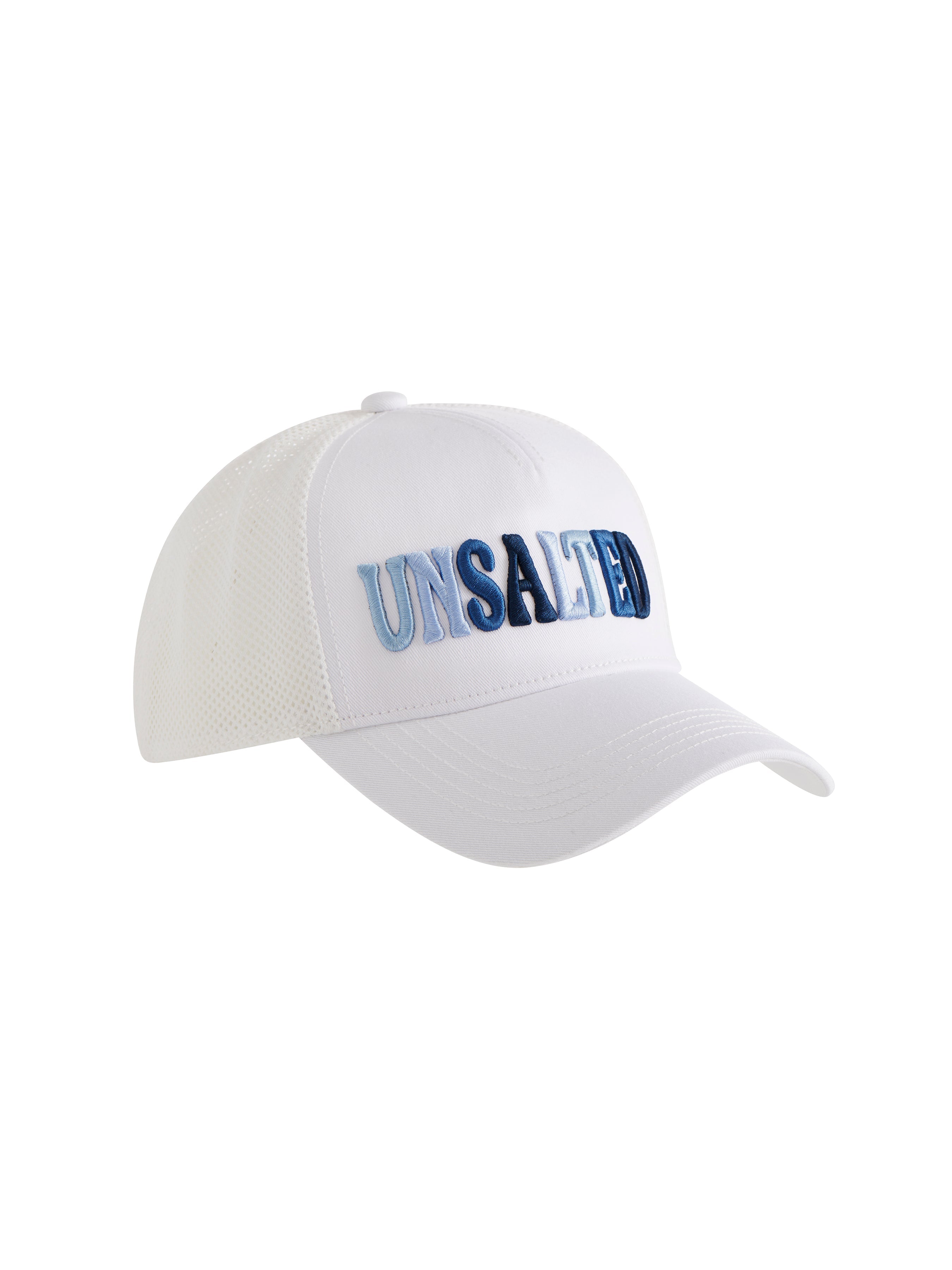 Shiraleah "Unsalted" Trucker Hat, White